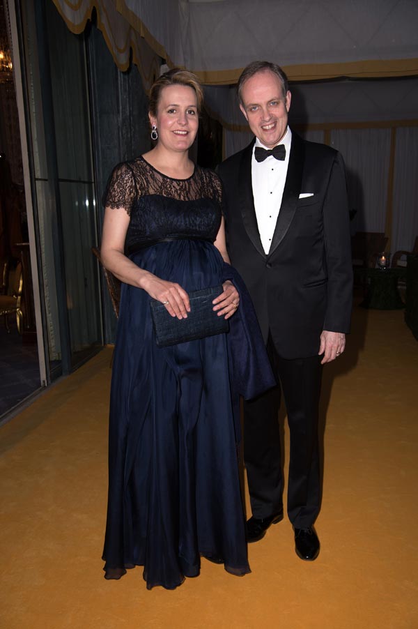 Duc et duchesse de Vendôme à Monaco.