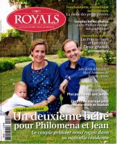 Le prince Jean et la princesse Philomena en couverture de "Royals".