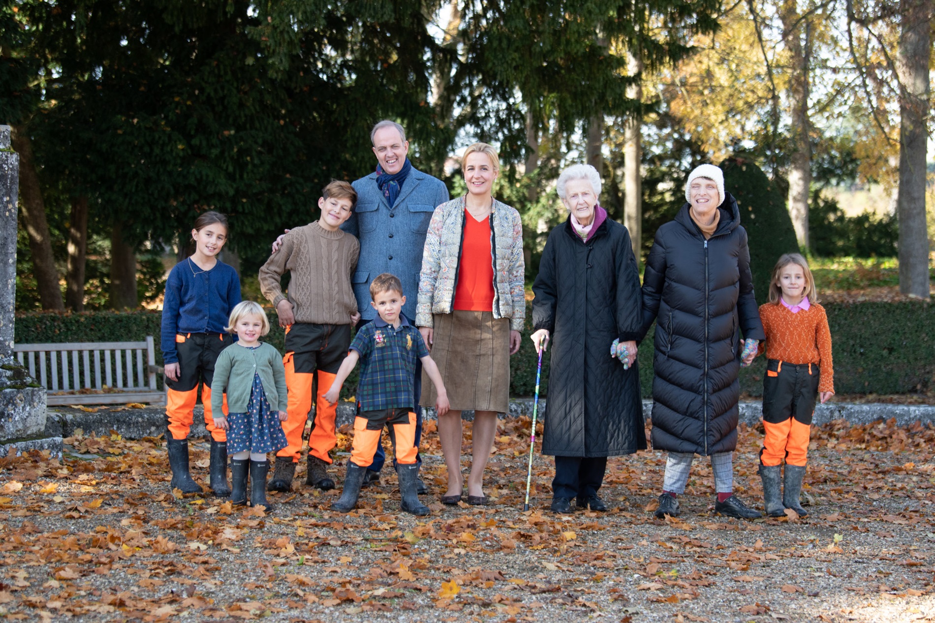 La Famille de France à Dreux