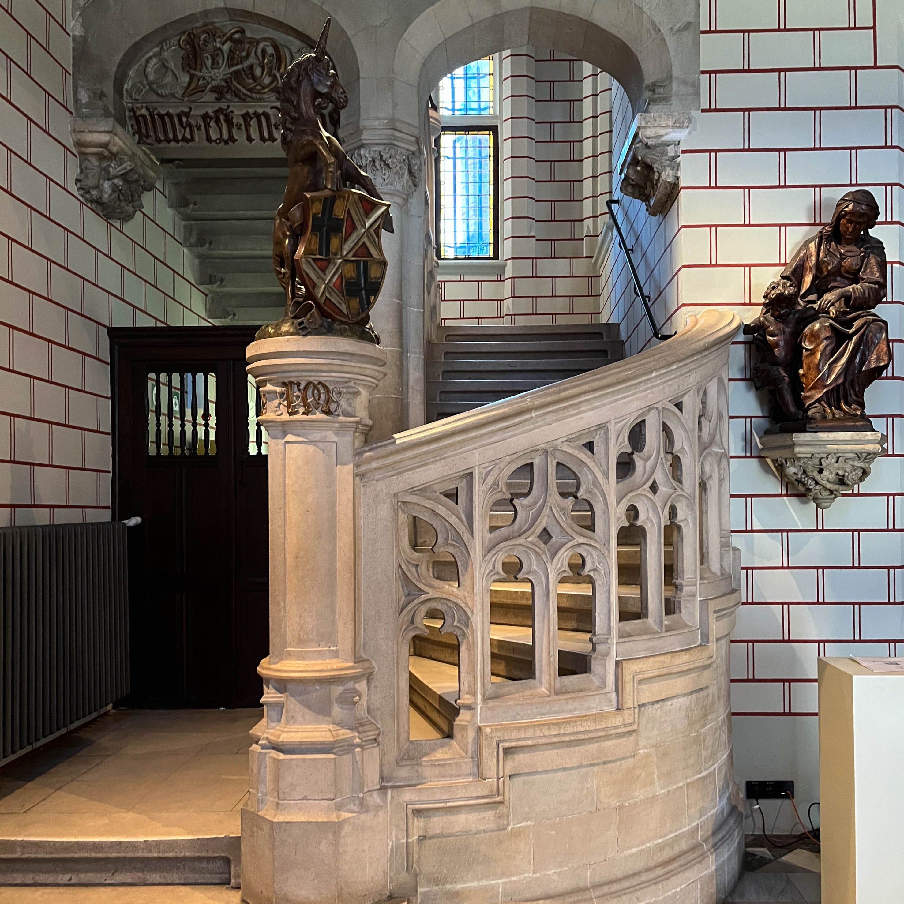 Escalier, Musée Gruuthuse, Bruges