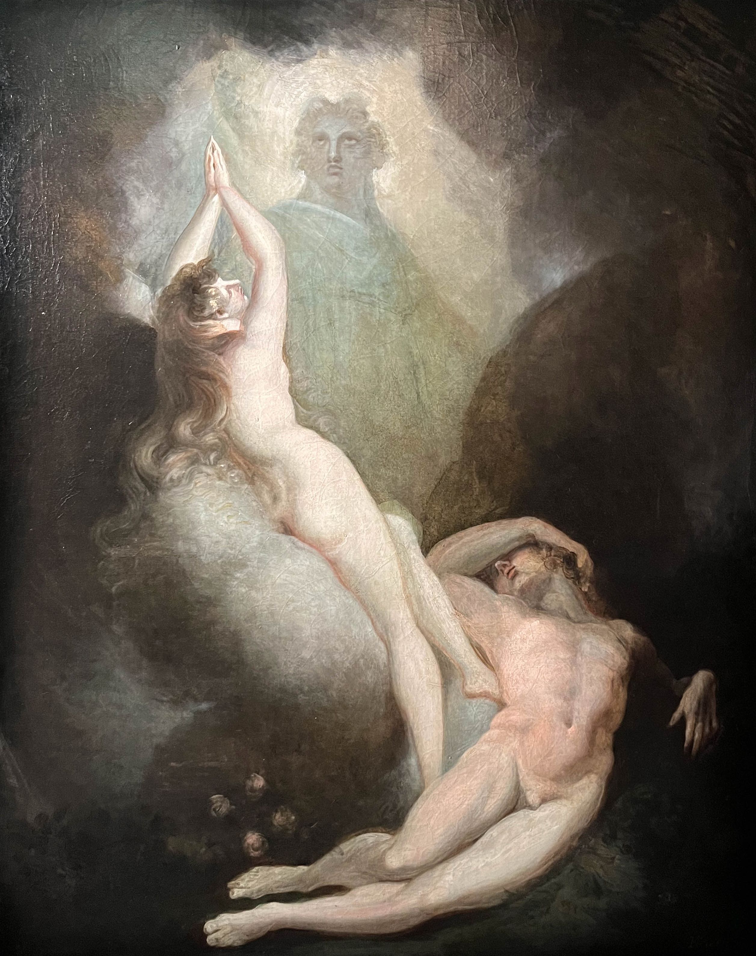 L’expulsion du paradis, 1802, Füssli