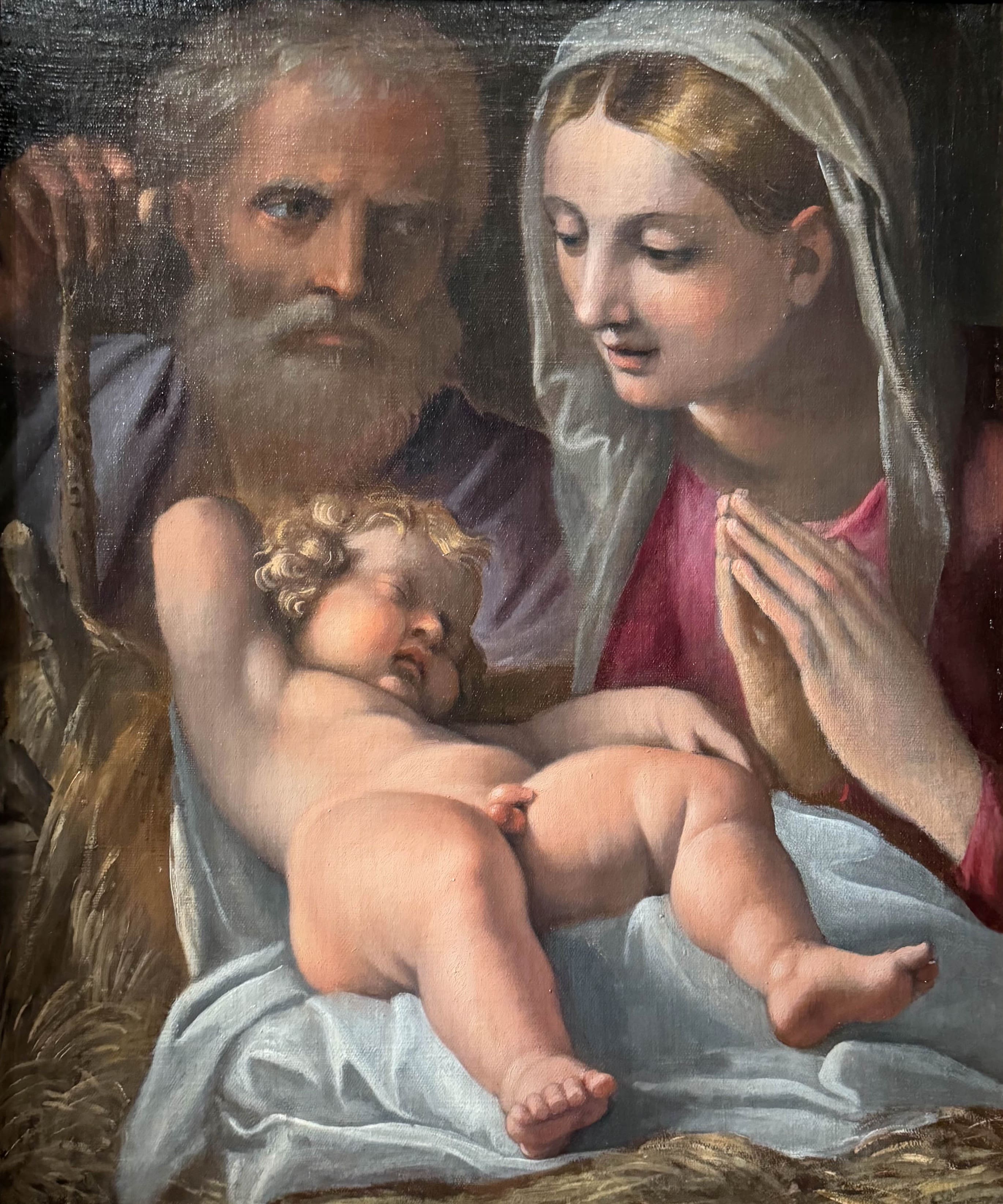 Sainte Famille (1605), Annibal Carrache, Galerie Borghèse, Rome