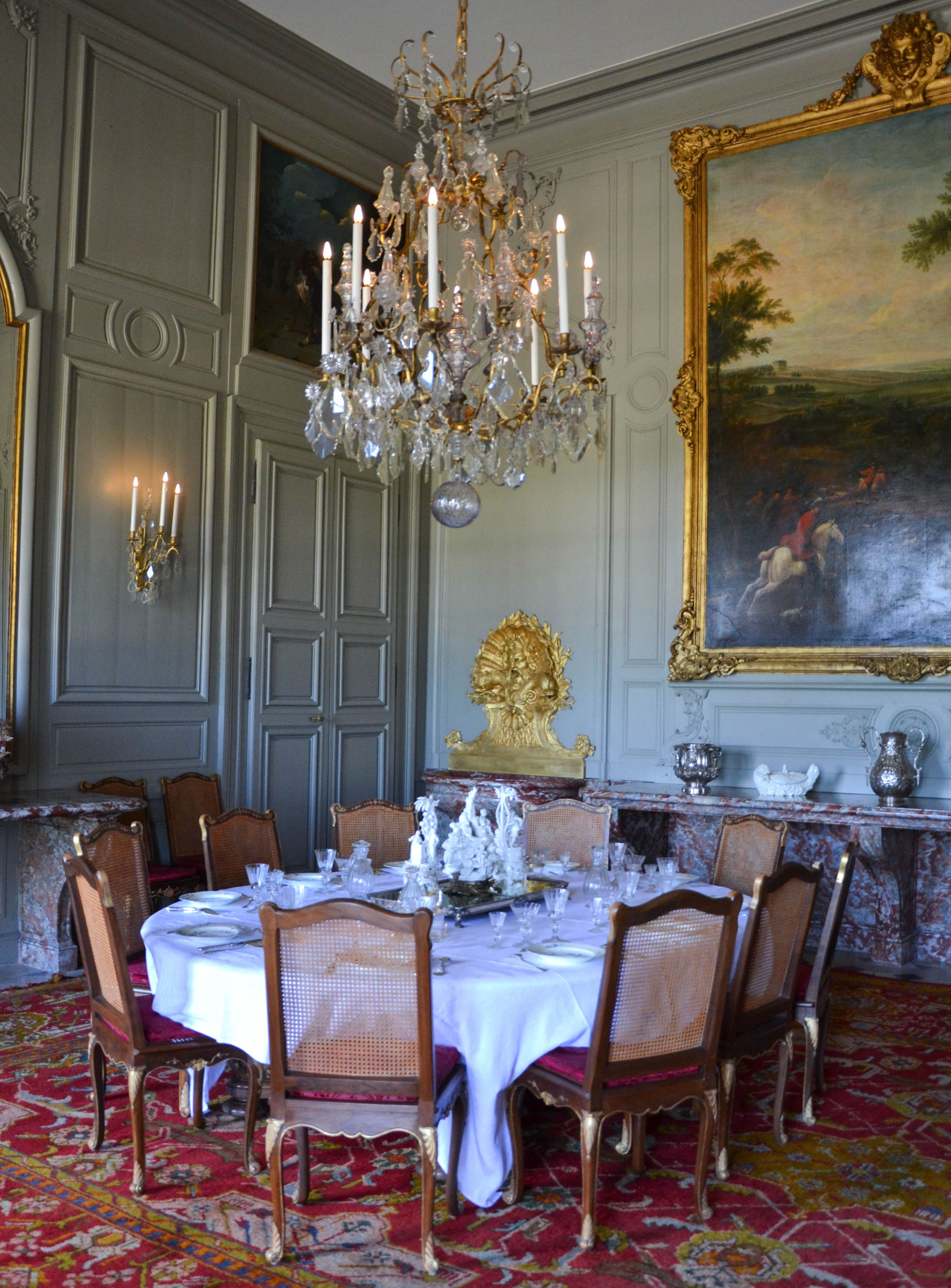 Salle à manger, château de Champs-sur-Marne