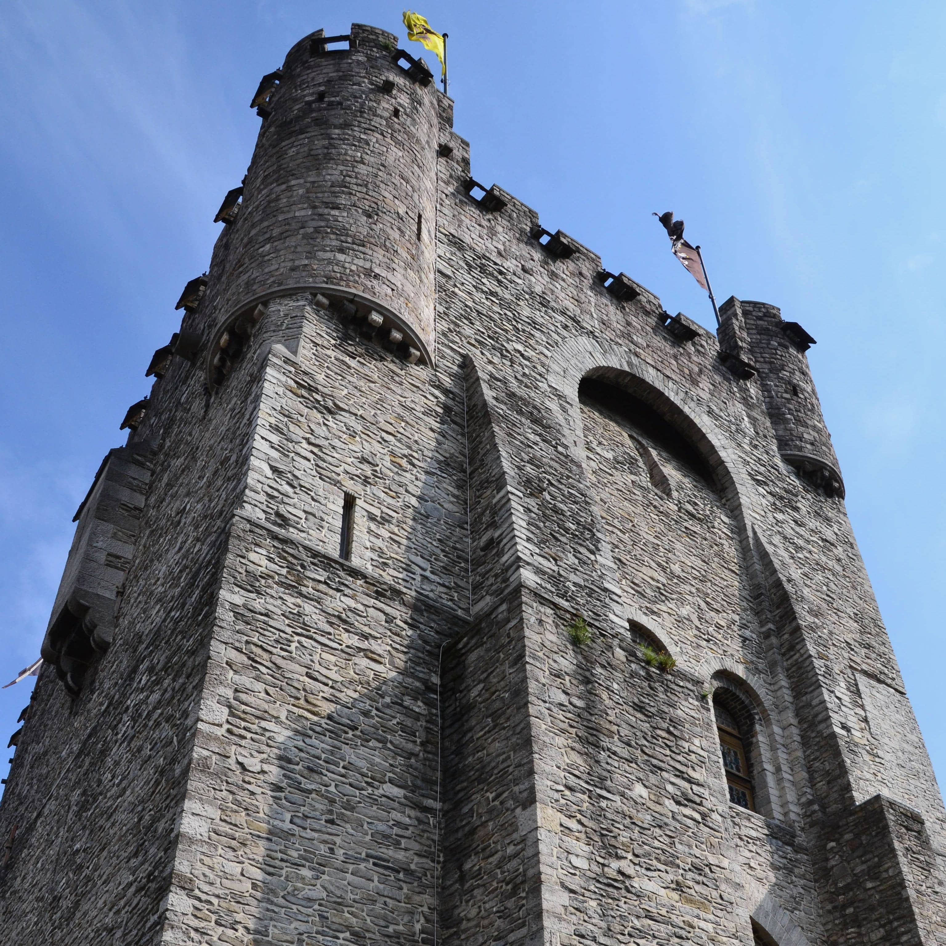 Donjon, Château des Comtes de Flandres, Gand