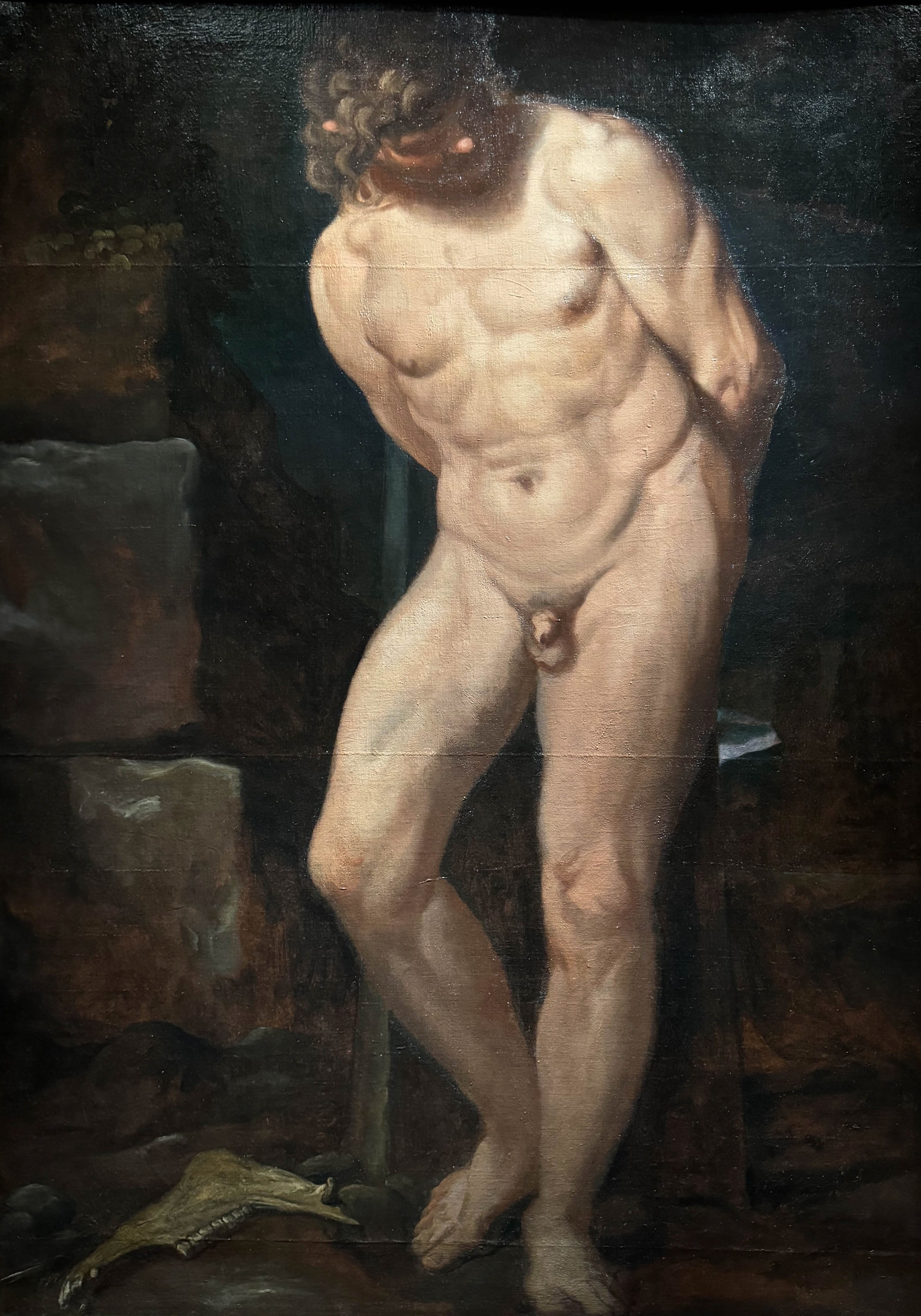 Samson enchaîné (1594), Annibal Carrache, Galerie Borghèse, Rome