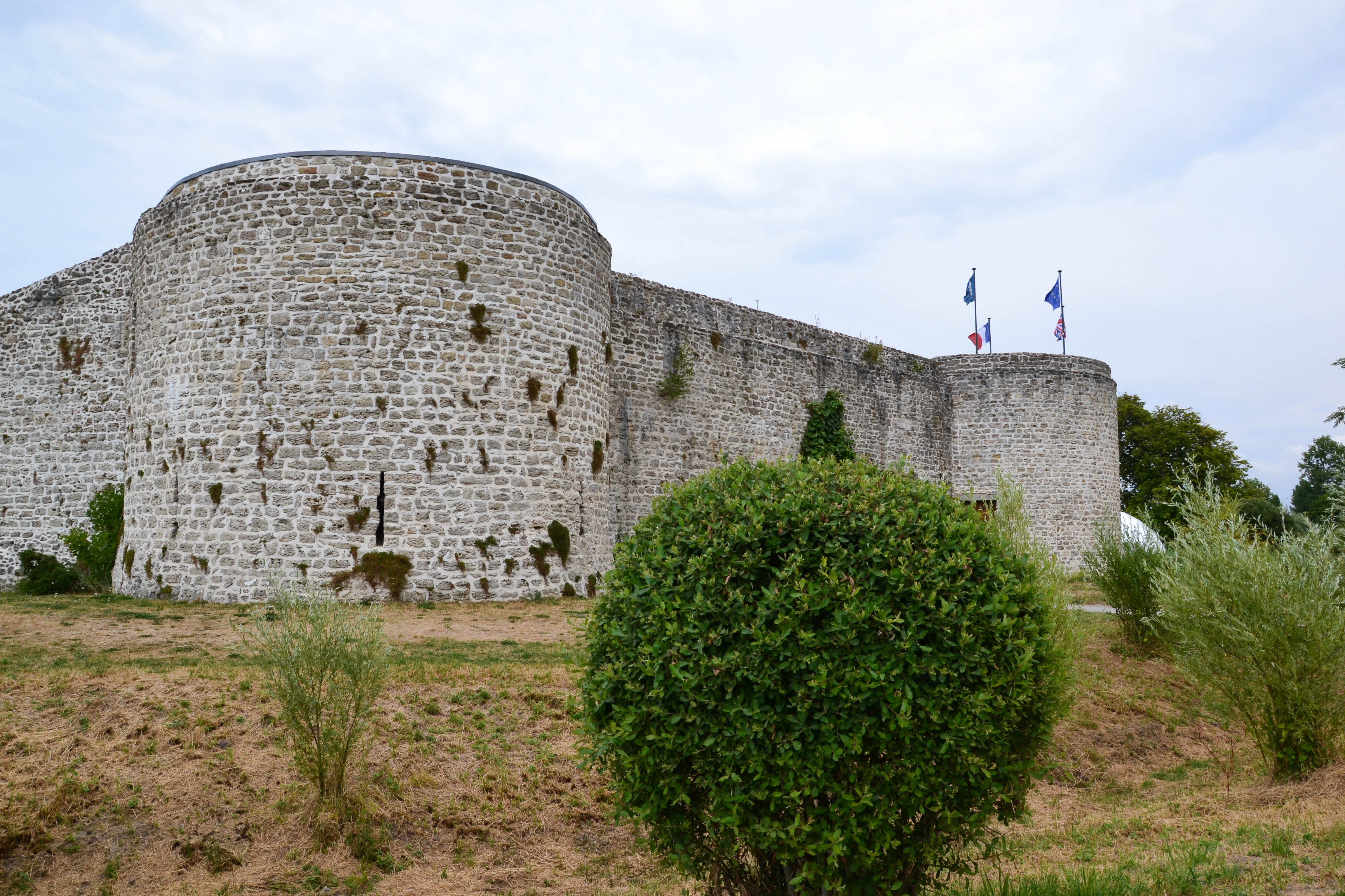 Enceinte du château d'Hardelot