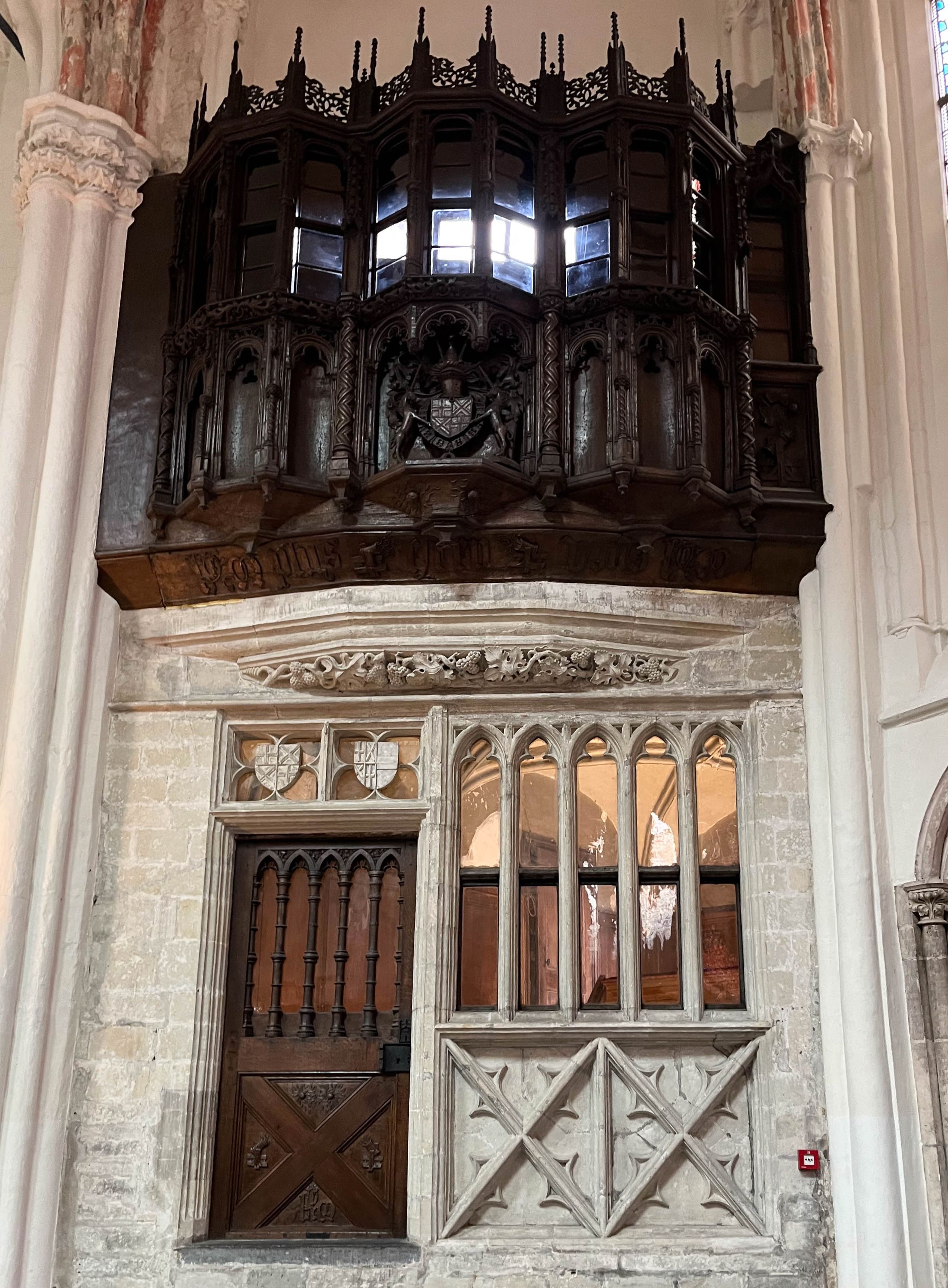 Oratoire de Louis de Gruuthuse, Église Notre-Dame, Bruges