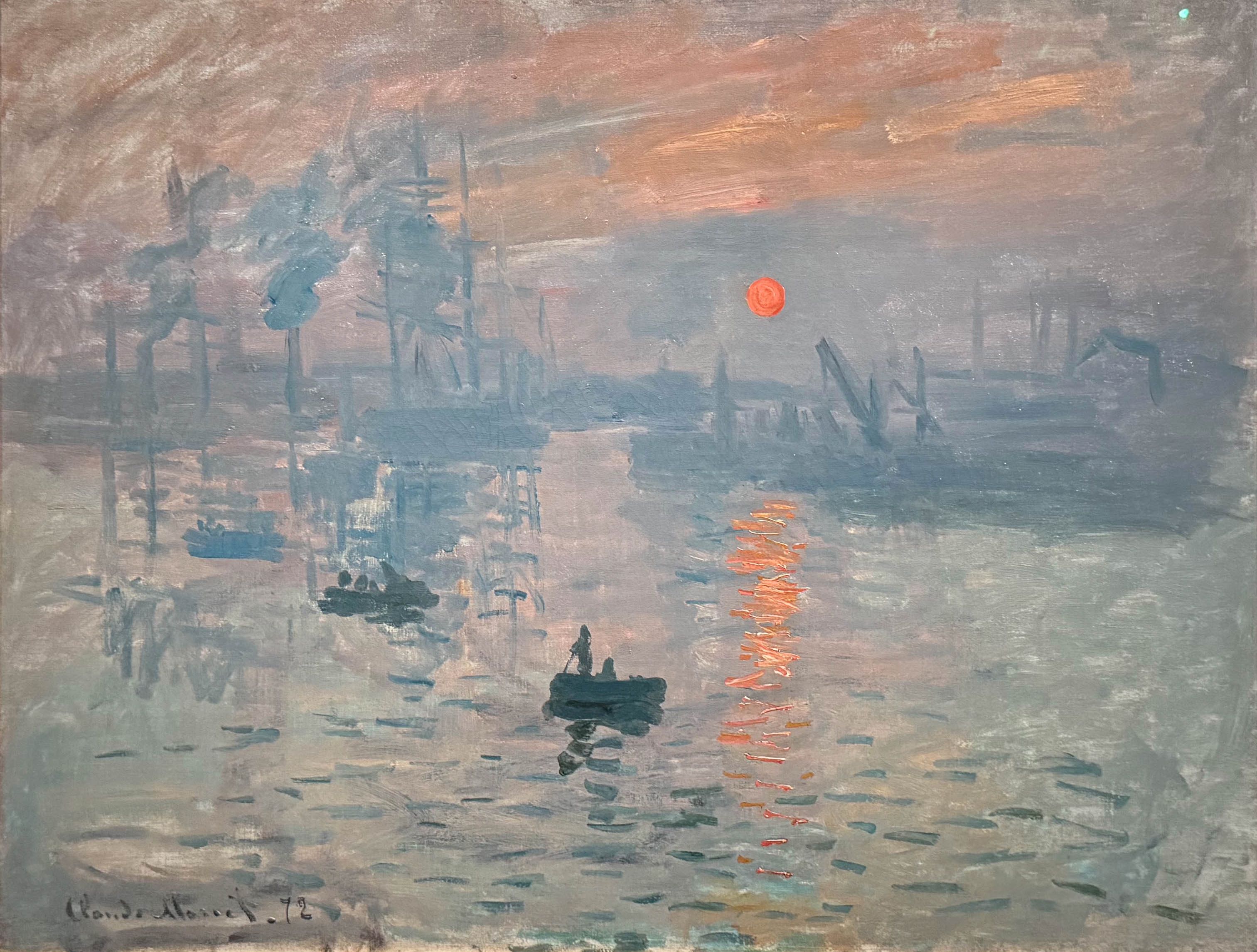 Impression, soleil levant (1872), Claude Monet