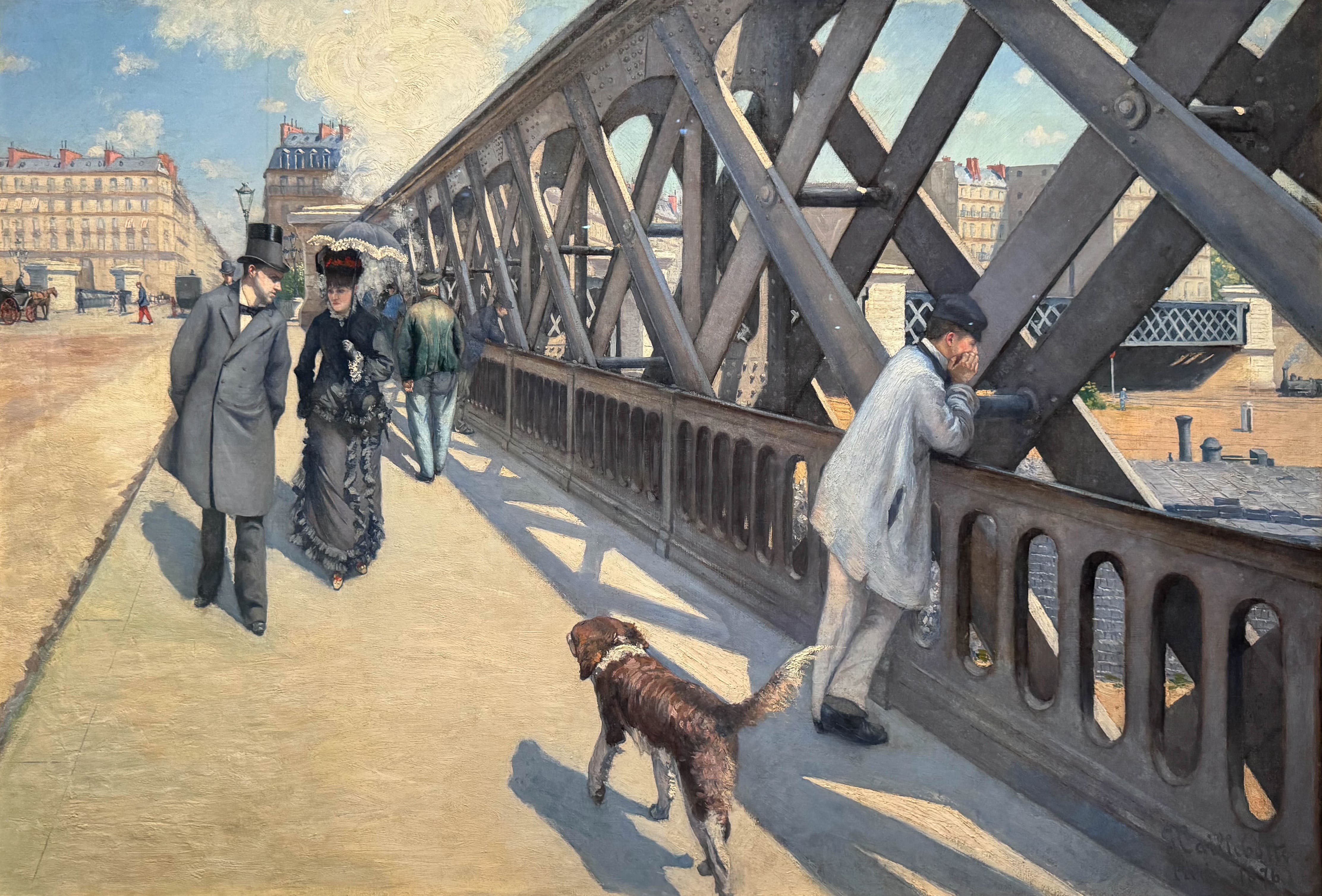 Le Pont de l’Europe (1876), Gustave Caillebotte, Genève