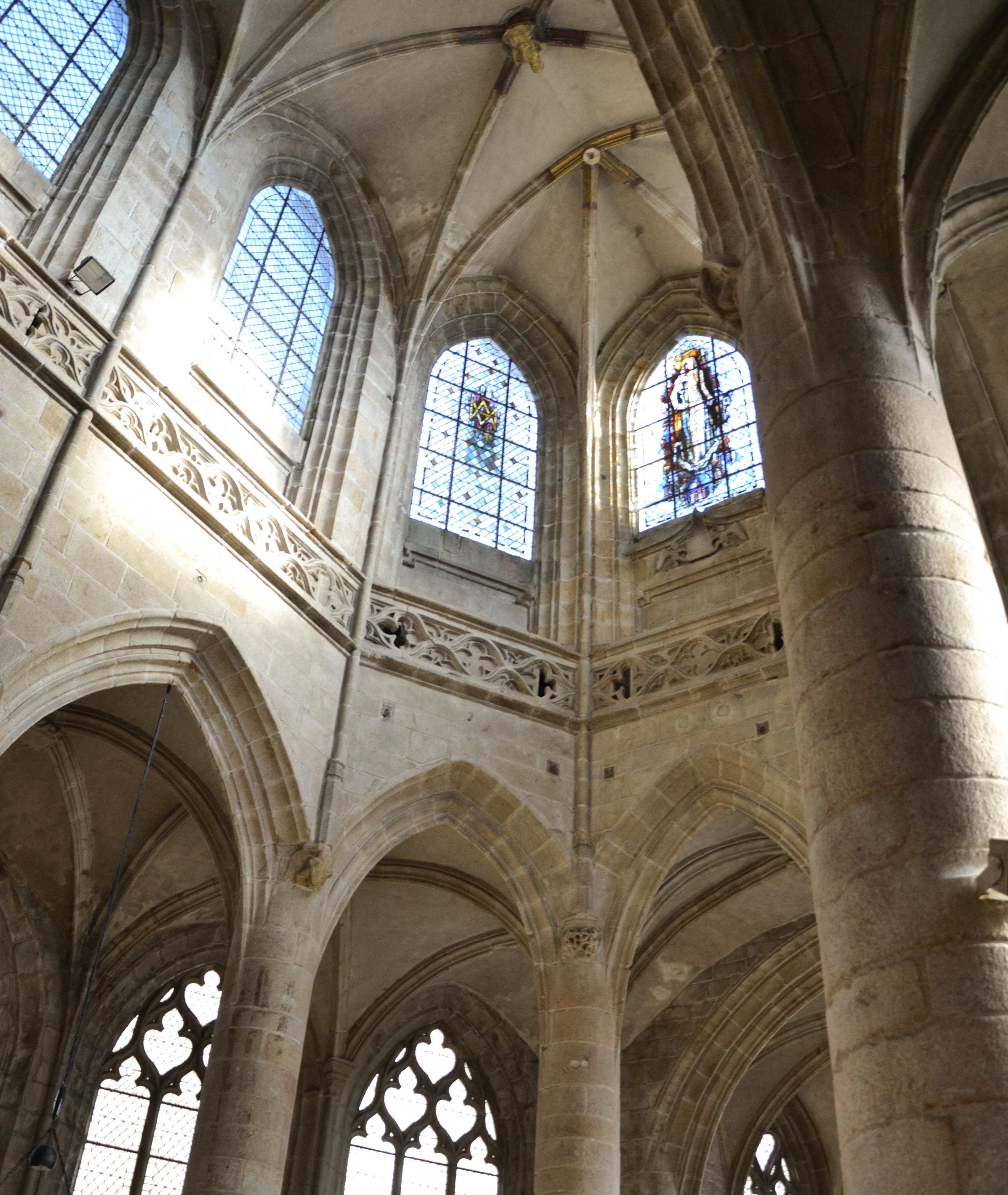 Chœur gothique, Église Notre-Dame, Vire