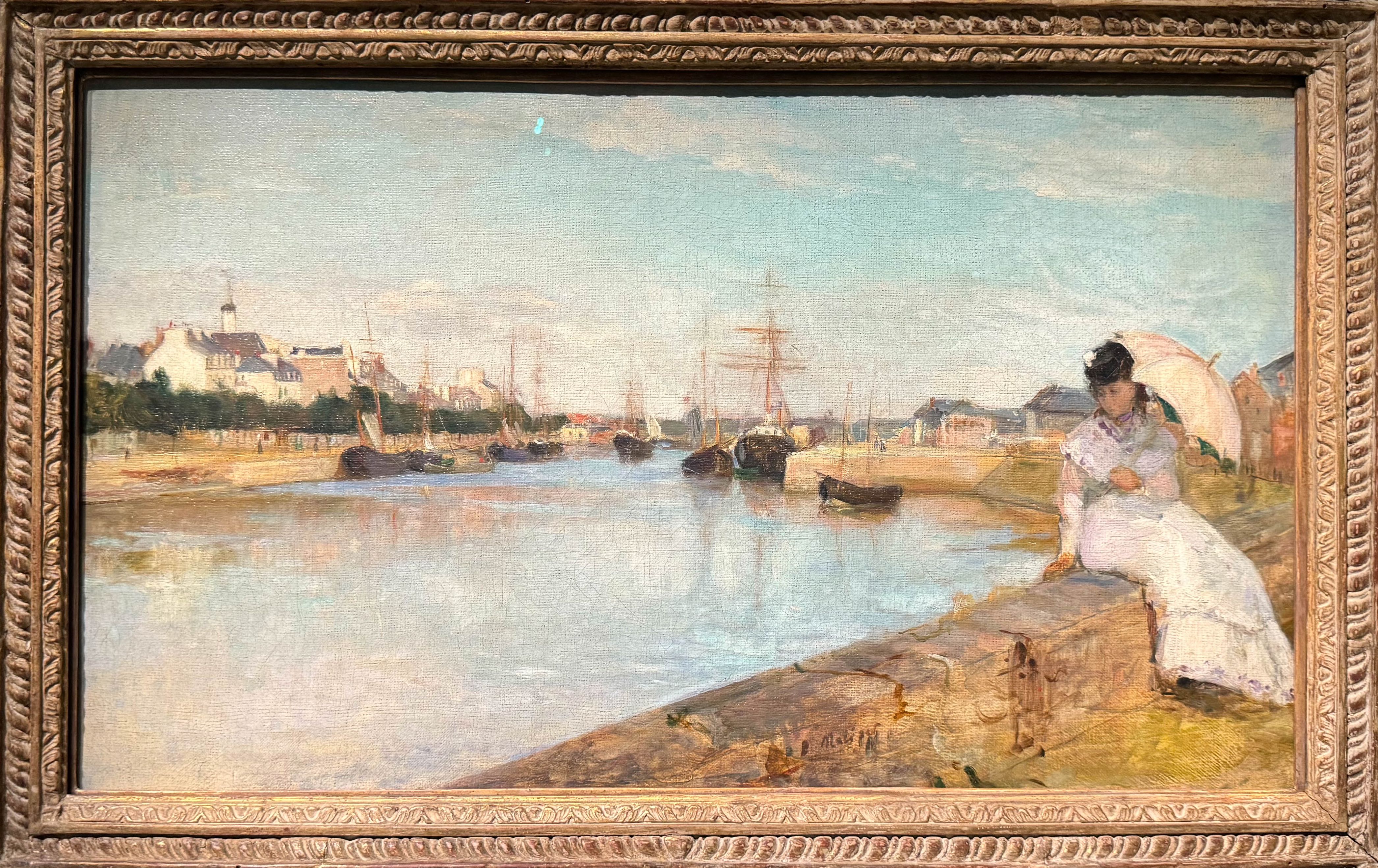 Vue du port de Lorient (1869), Berthe Morisot, Première exposition impressionniste, n° 107