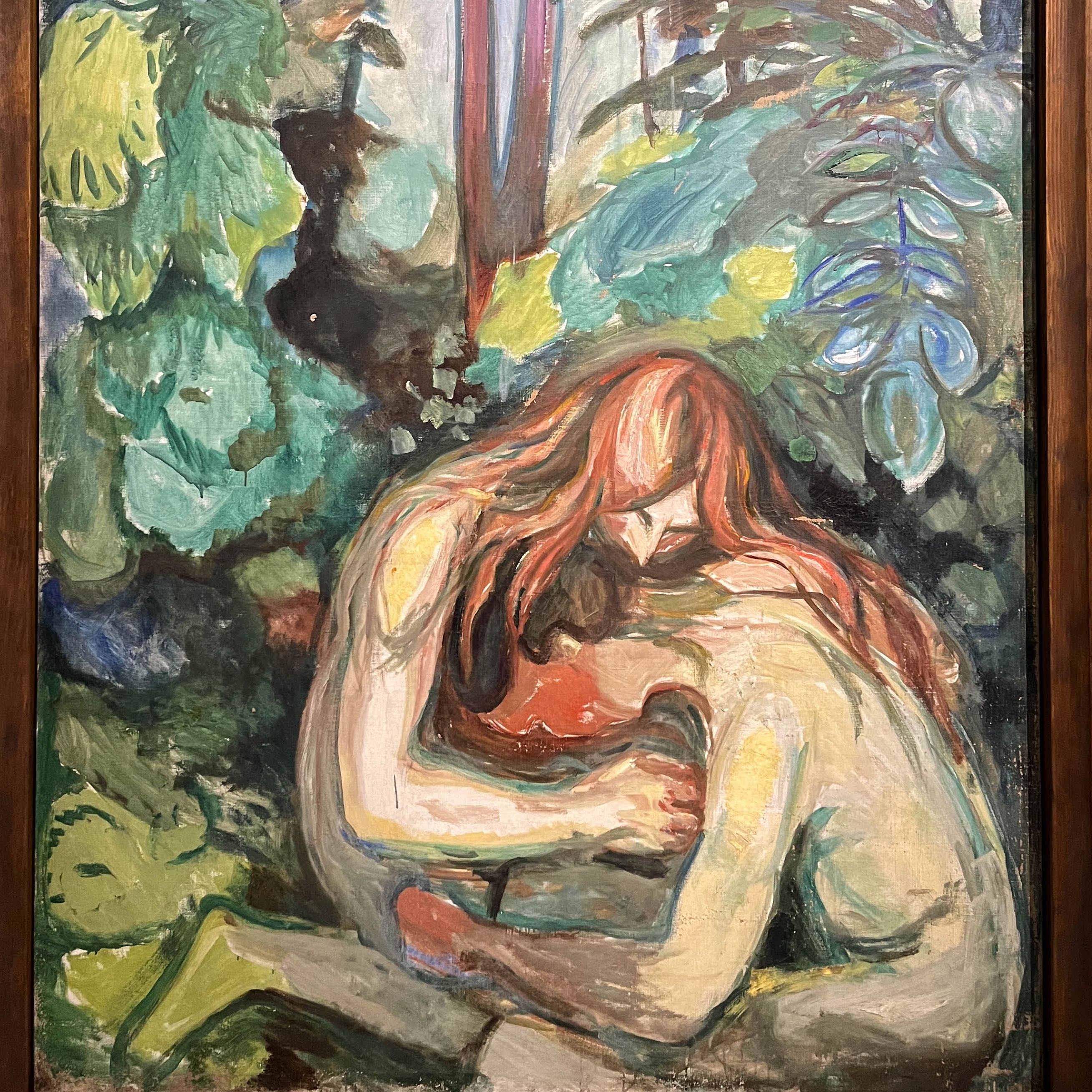 Vampires dans la forêt, Edvard Munch, 1924-1925