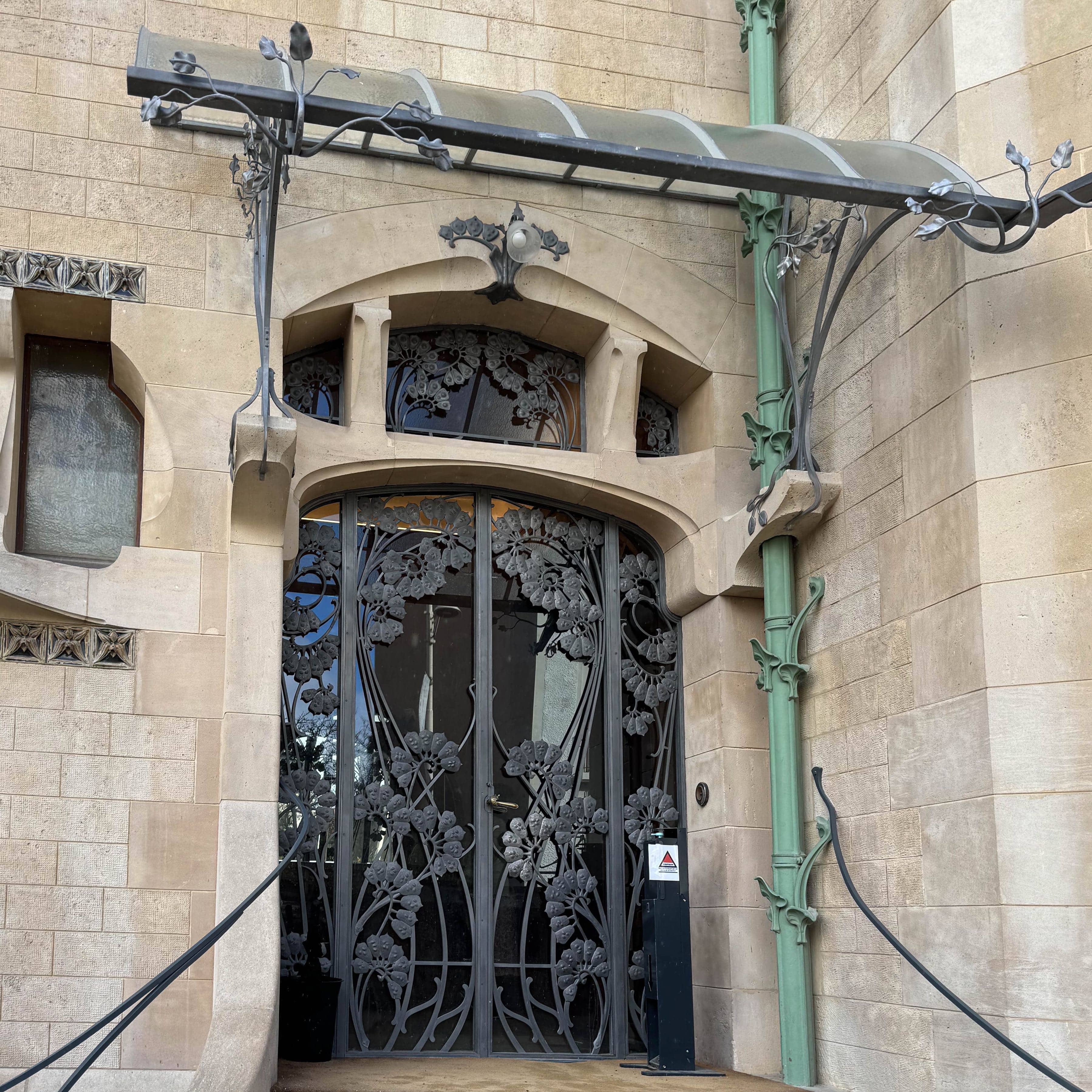 Porte d’entrée, Villa Majorelle, Nancy