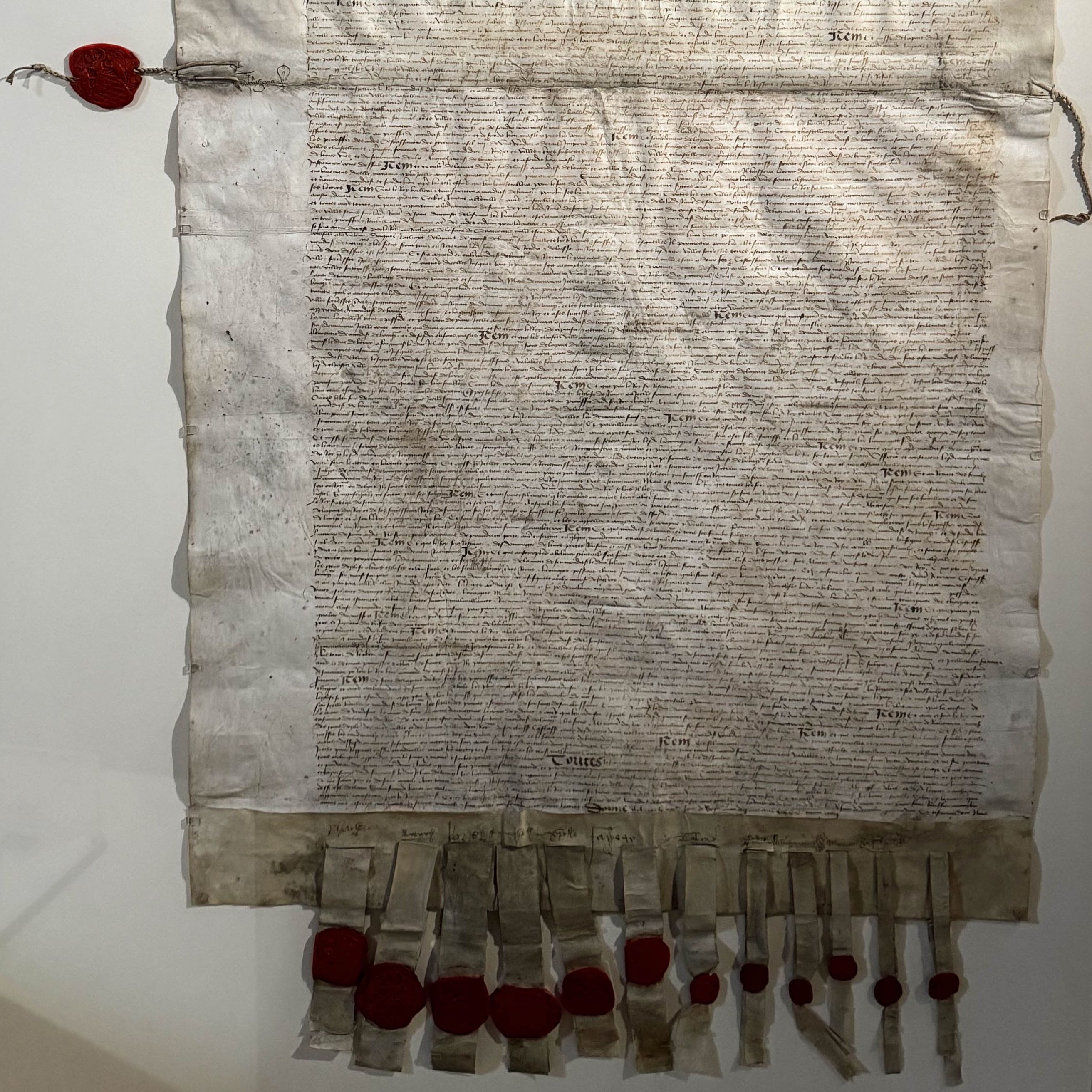 Traité de paix d’Arras (1435), BNF, Paris