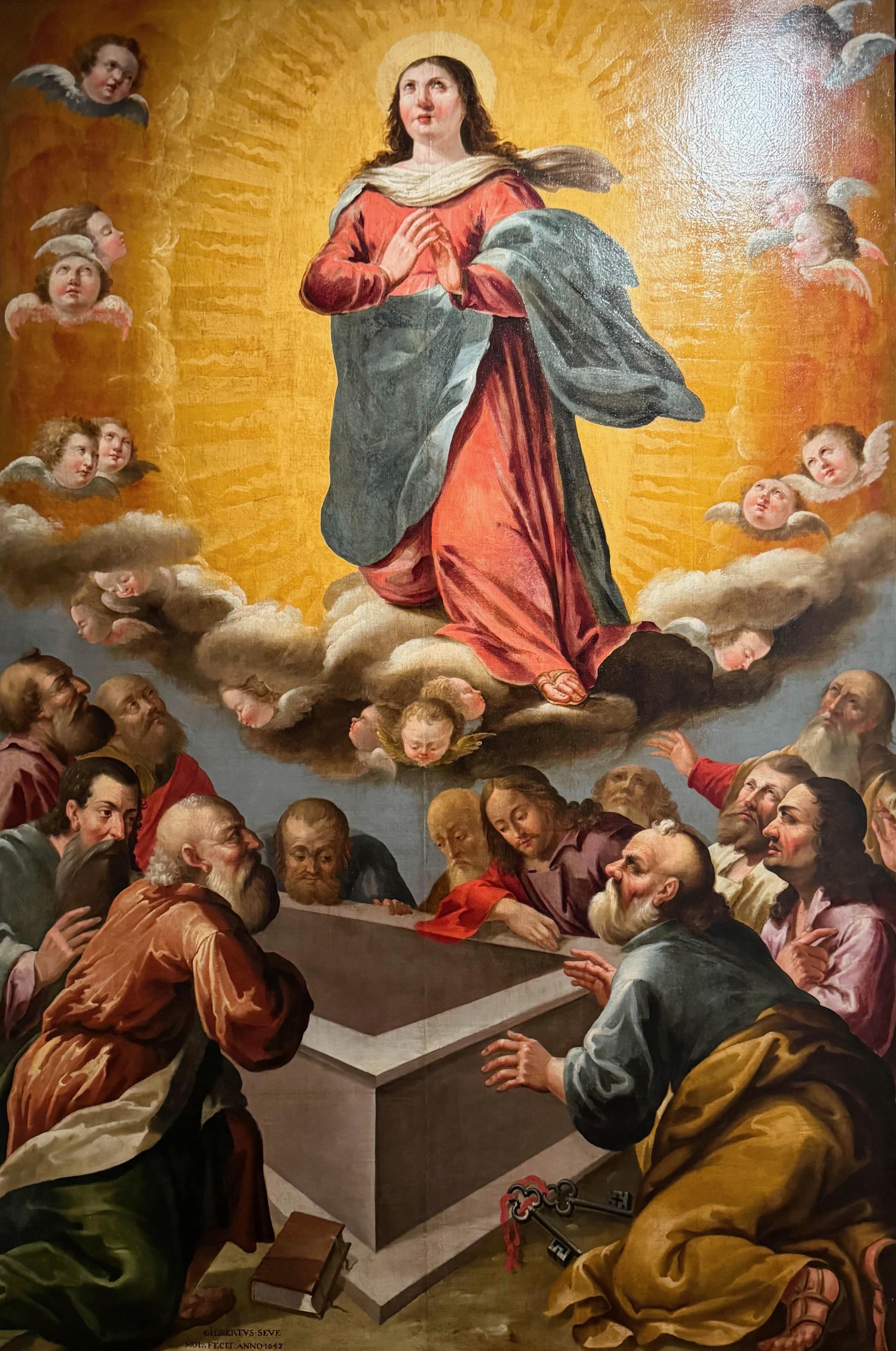 L’Assomption de la Vierge (1626), Gibert Ier de Sève