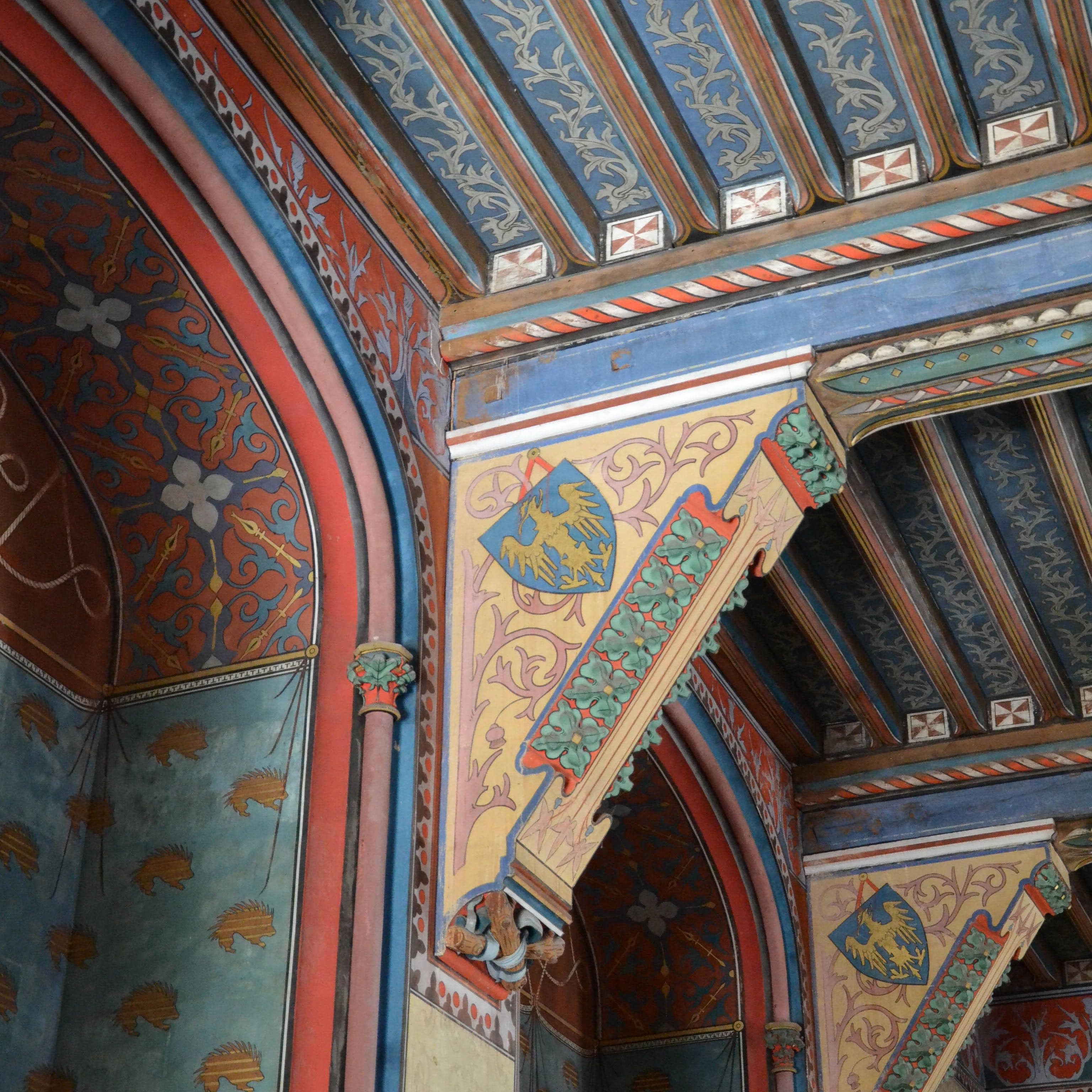 Salle de réception, château de Pierrefonds