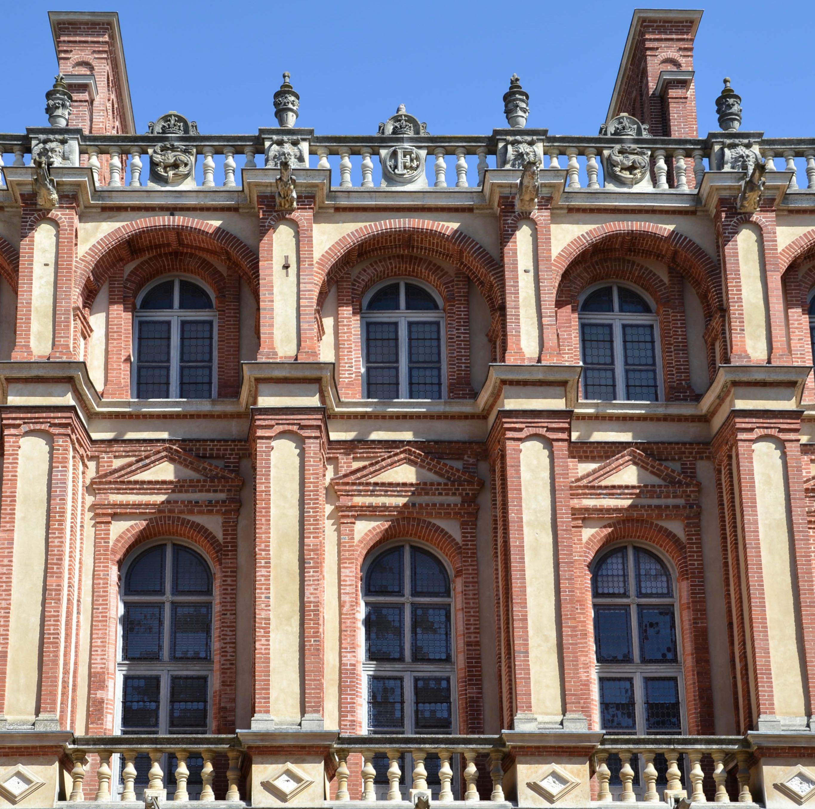 Façade intérieure, Château de Saint-Germain-en-Laye