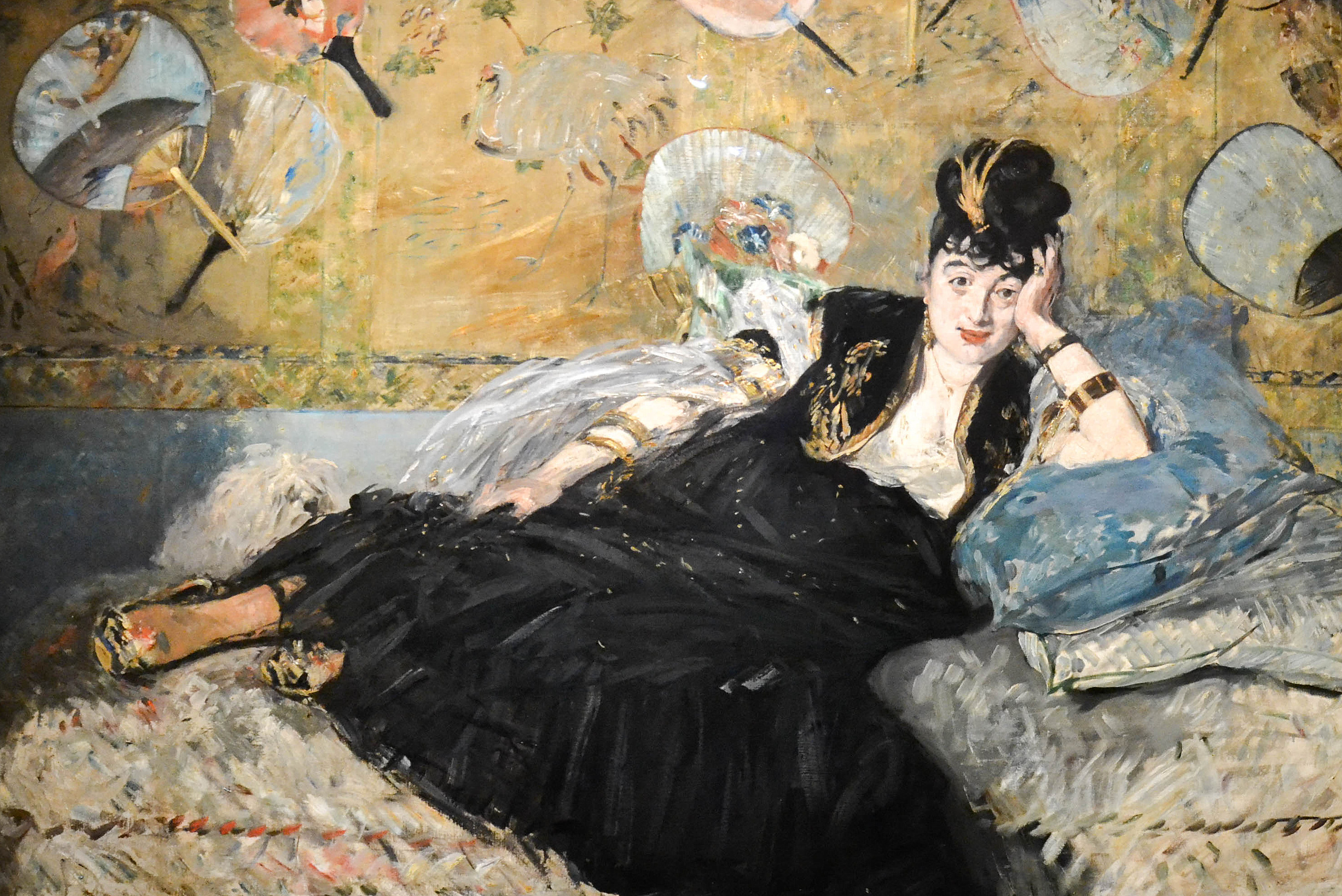 La Dame aux éventails, 1873, Édouard Manet