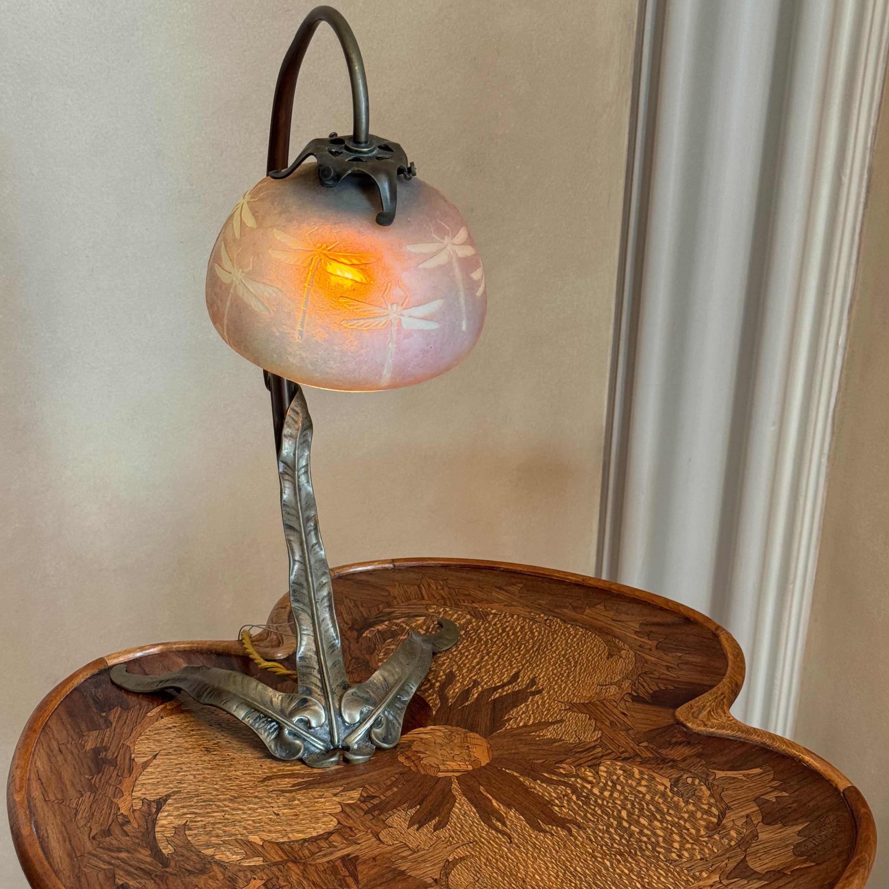 Lampe de bureau « Libellules », Villa Majorelle, Nancy