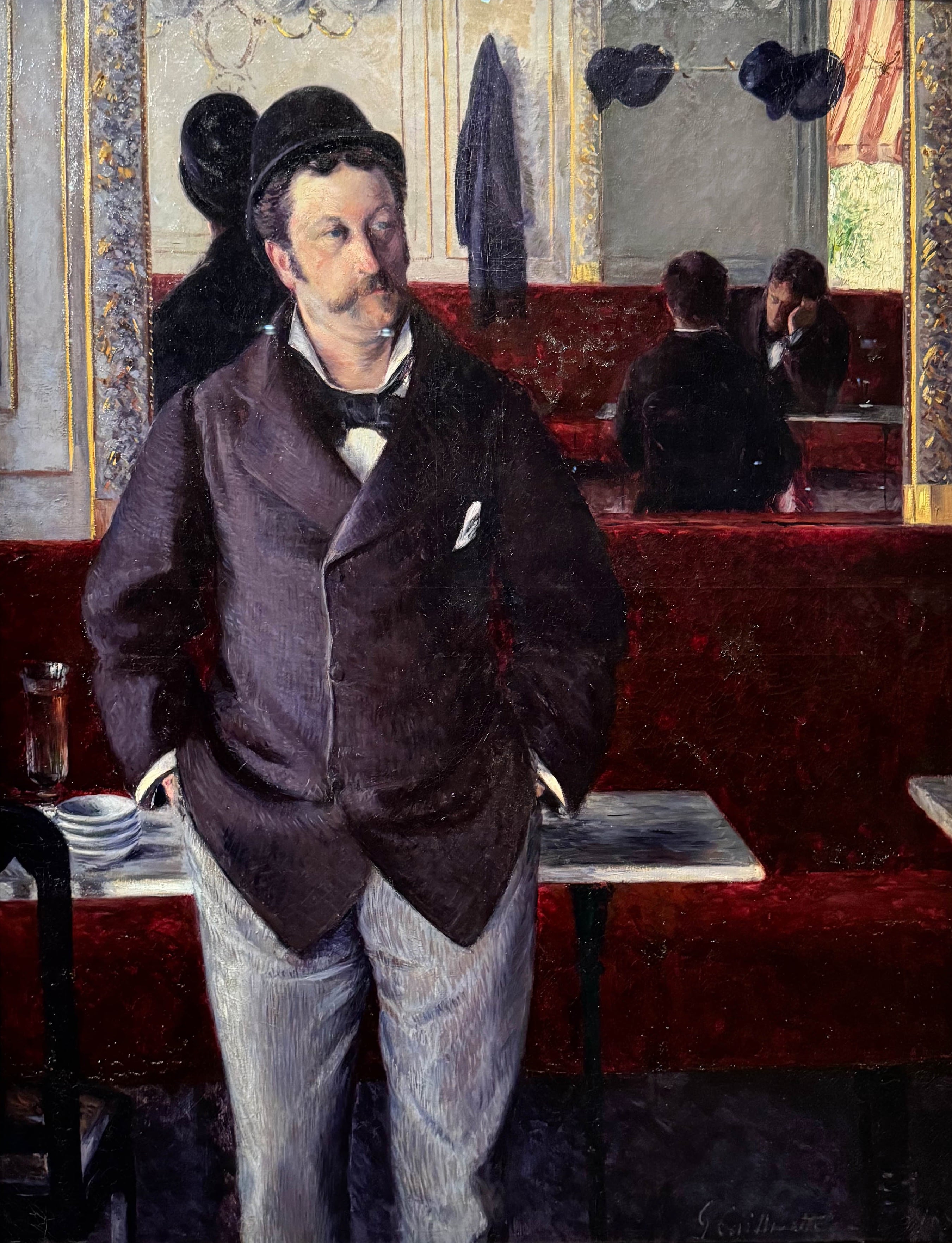 Dans un café (1880), Gustave Caillebotte, Musée d’Orsay