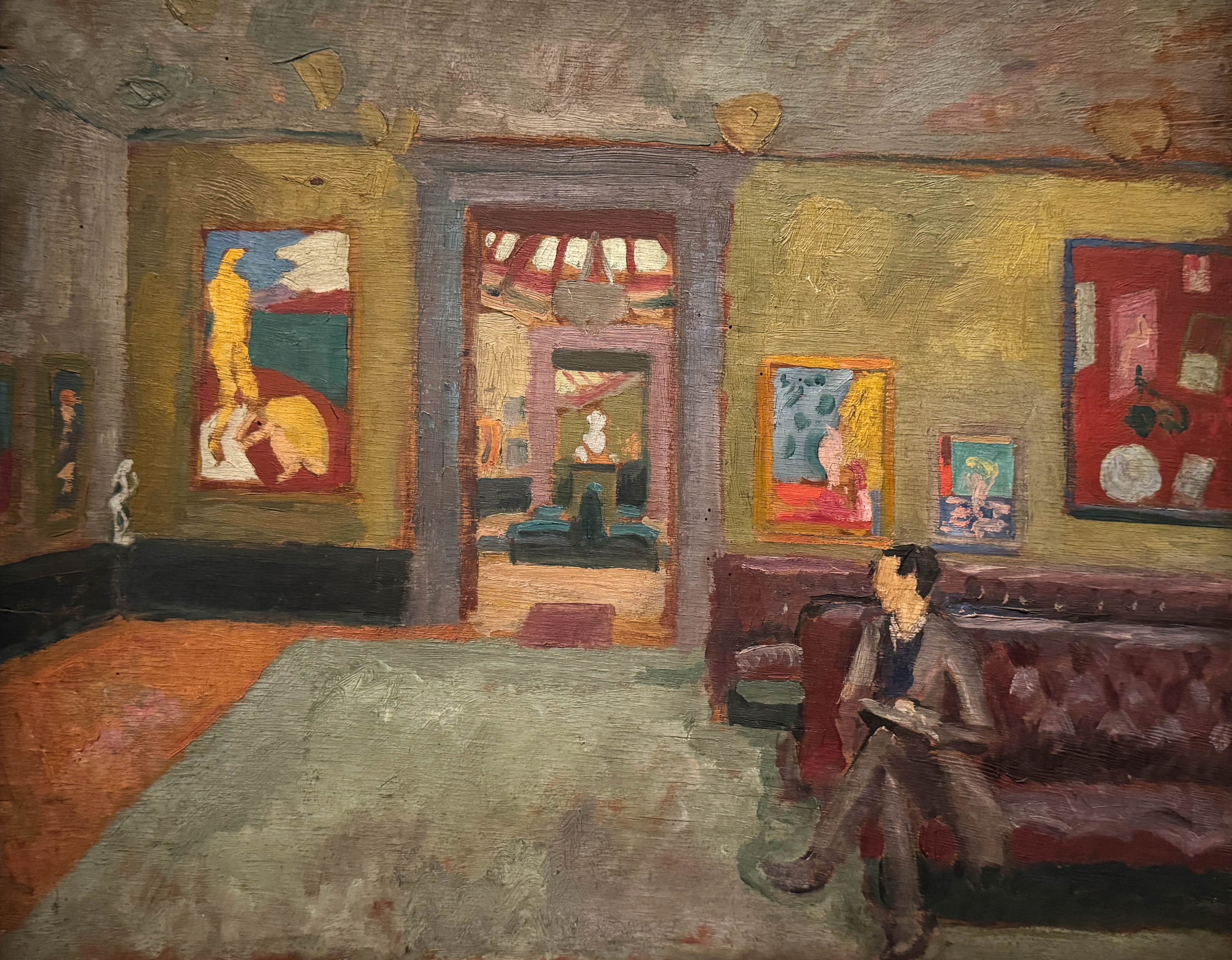 Une salle de la « Second Post-Impressionnist Exhibition » (1912), Roger Fry