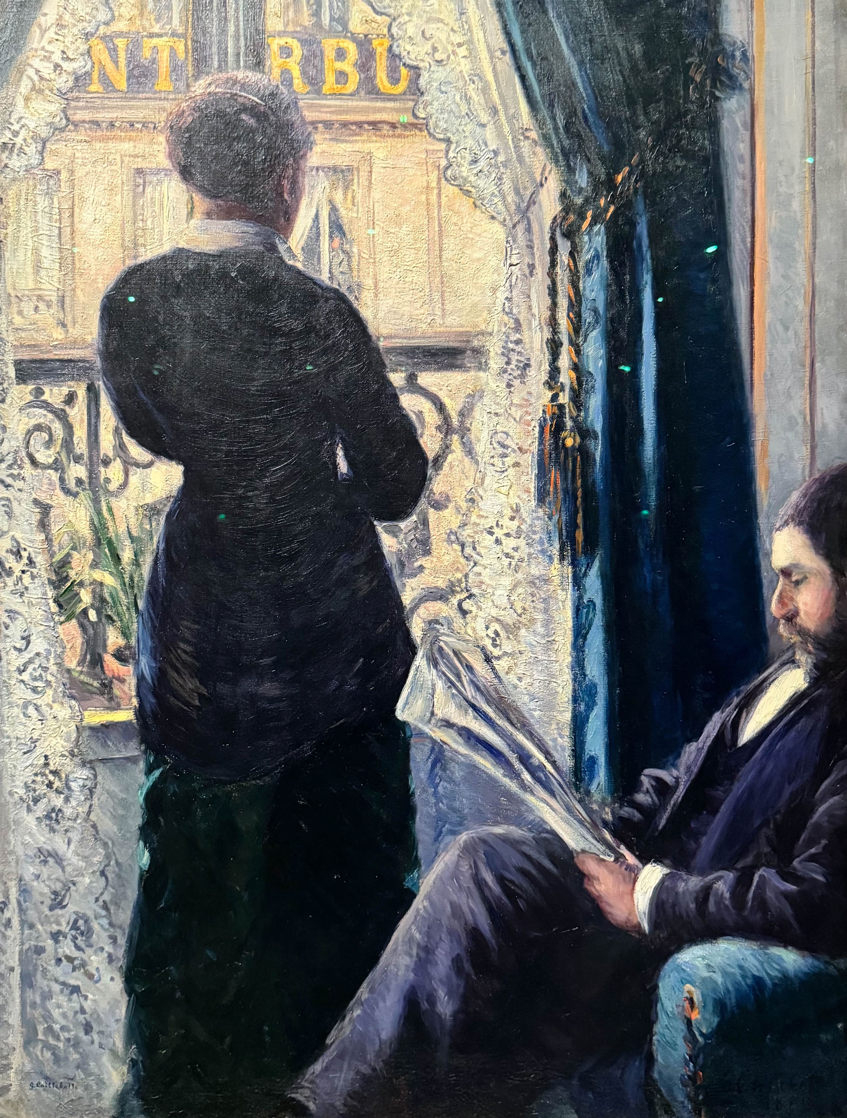 Intérieur (1880), Gustave Caillebotte