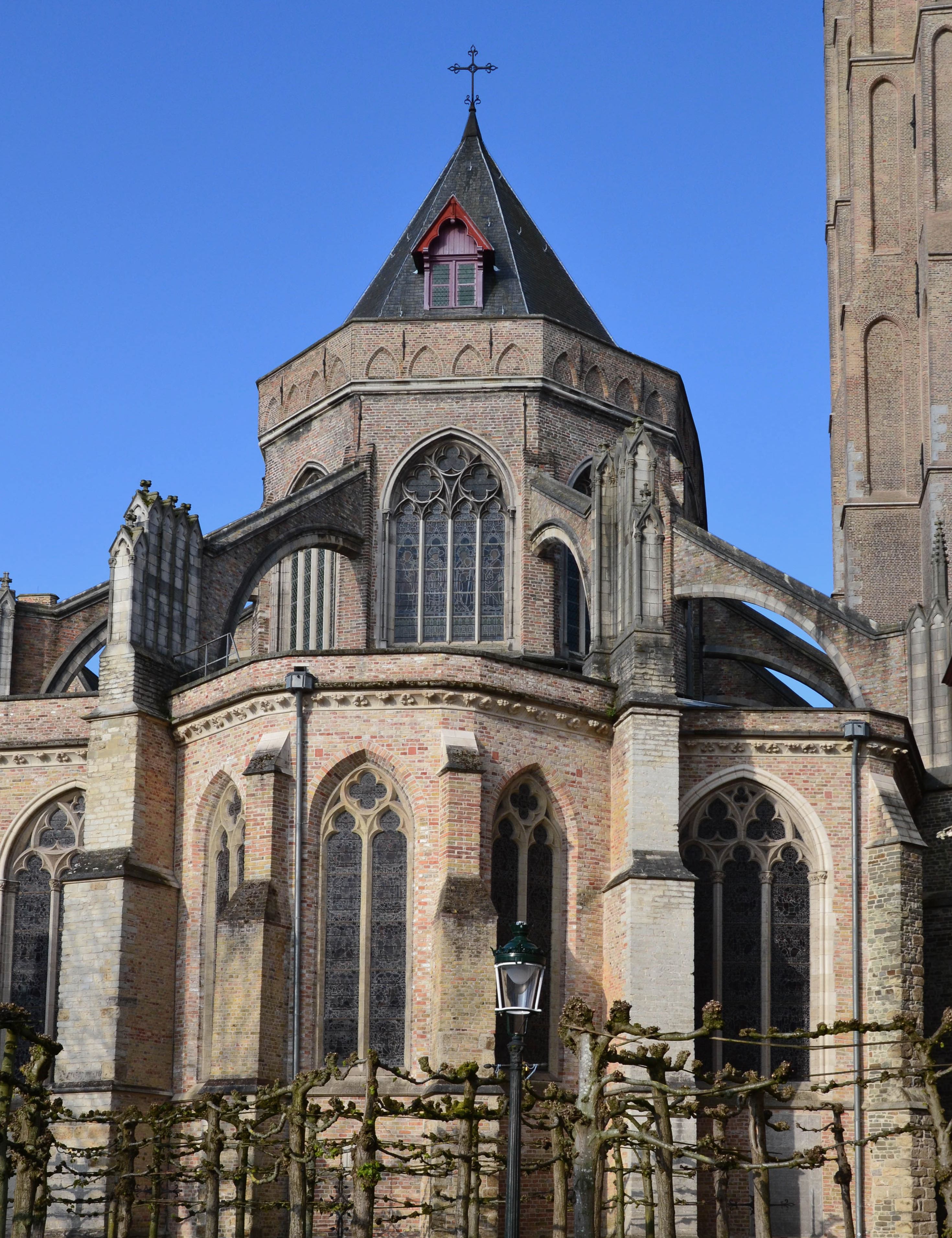 Extérieur du chœur, Église Notre-Dame, Bruges