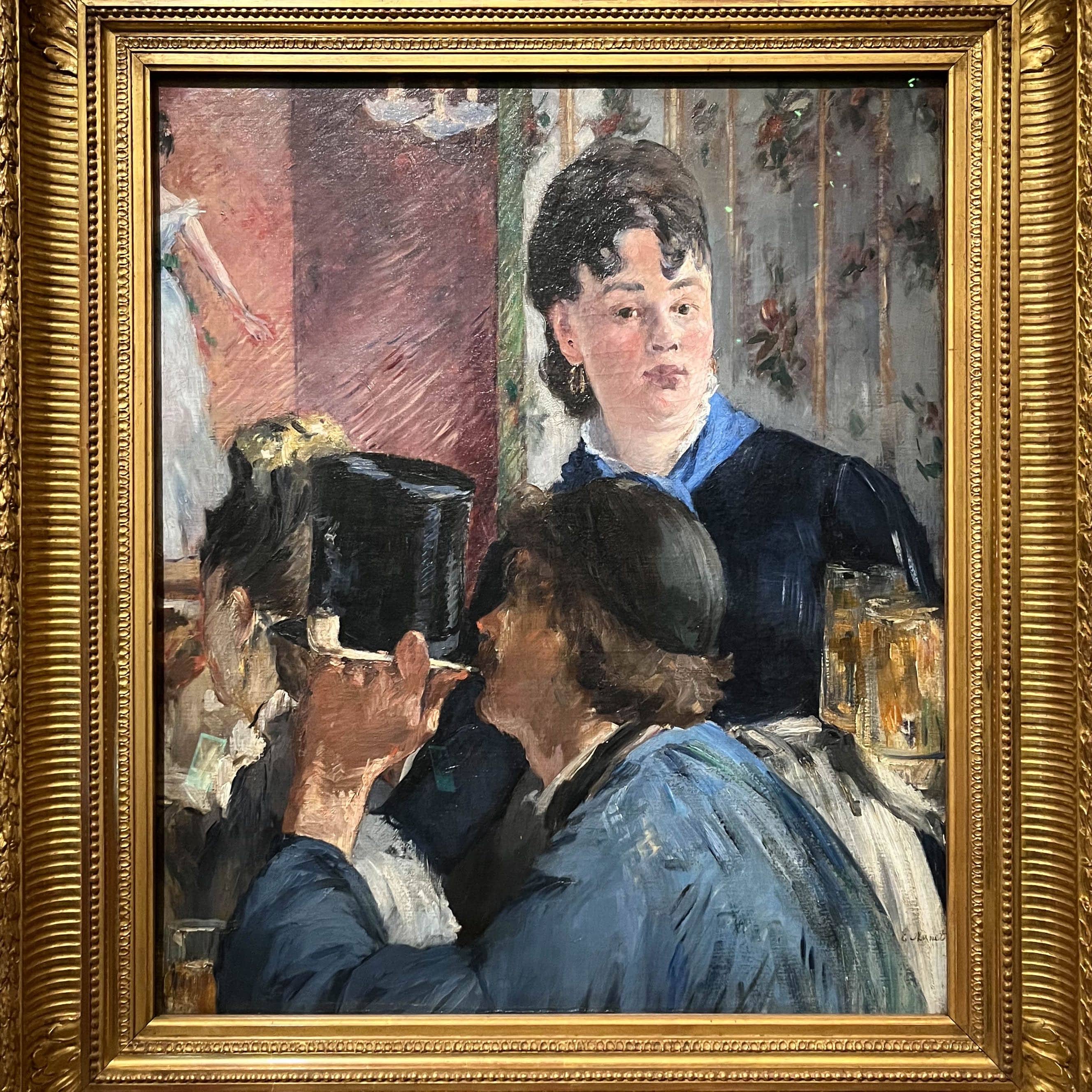 La serveuse de bocks (1878-1879), Édouard Manet