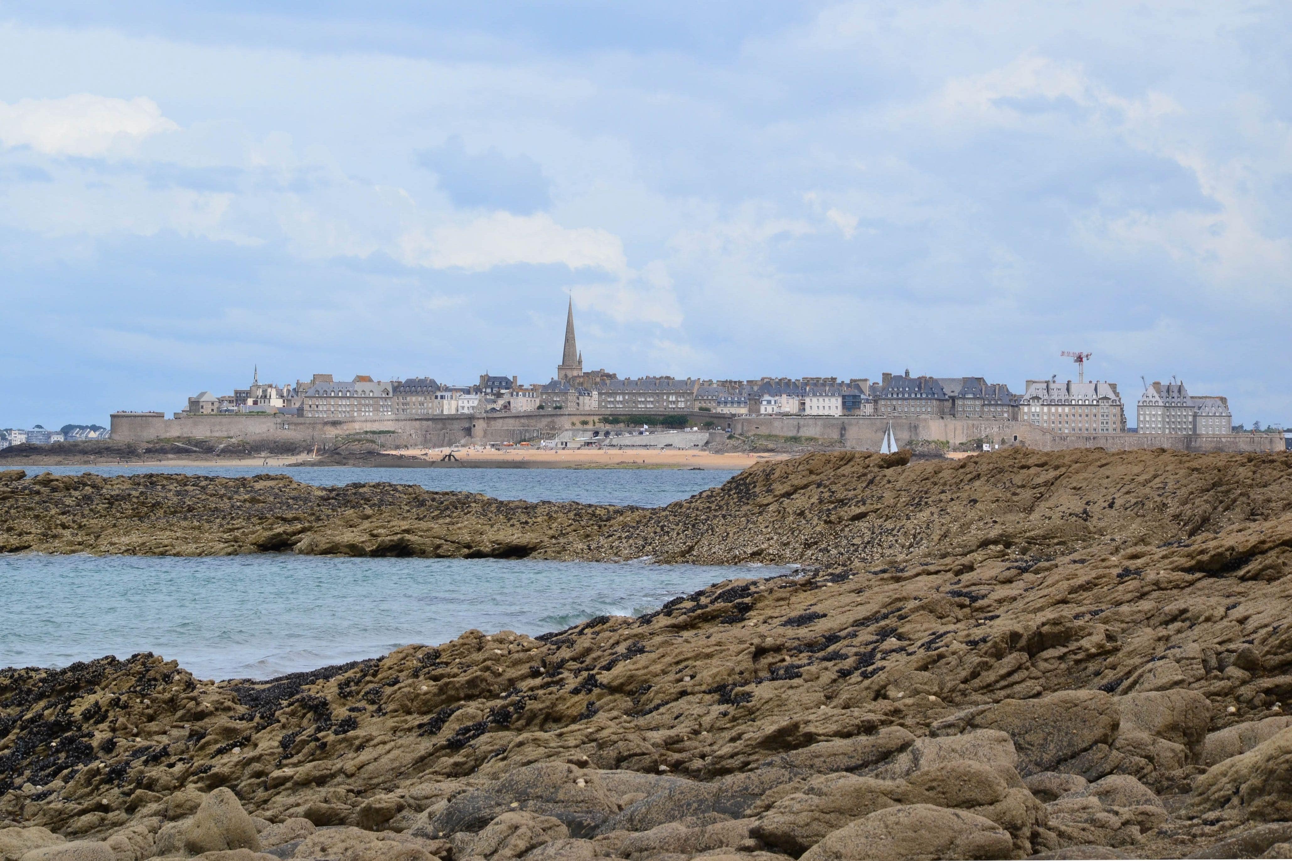 Saint Malo depuis Dinard