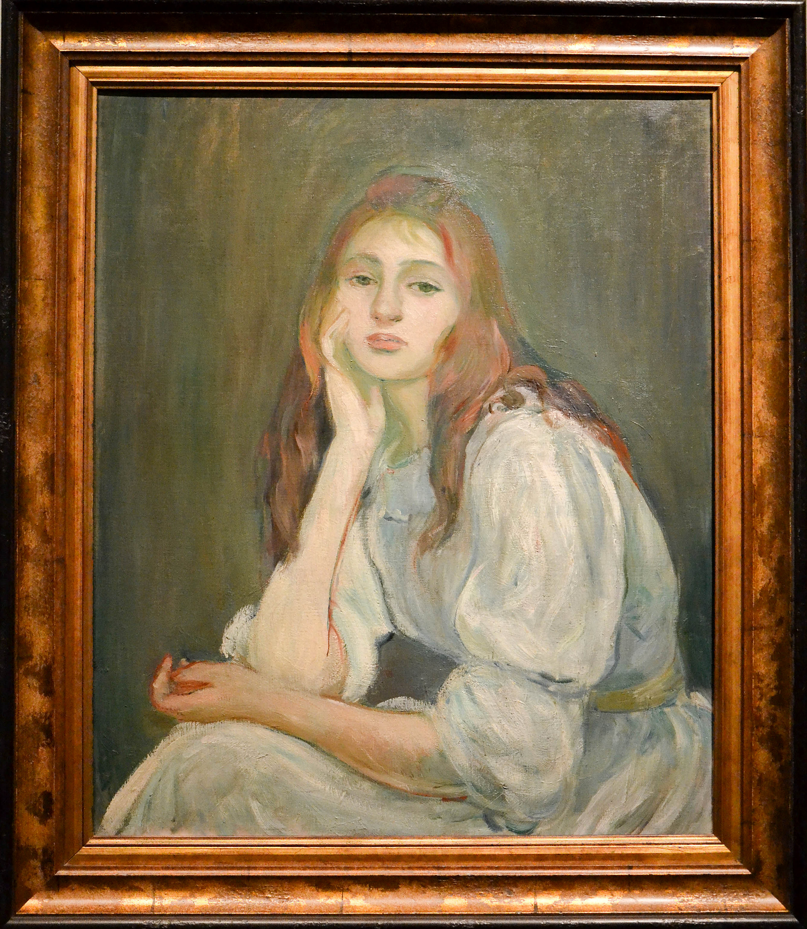 Julie rêveuse, 1894, Berthe Morisot