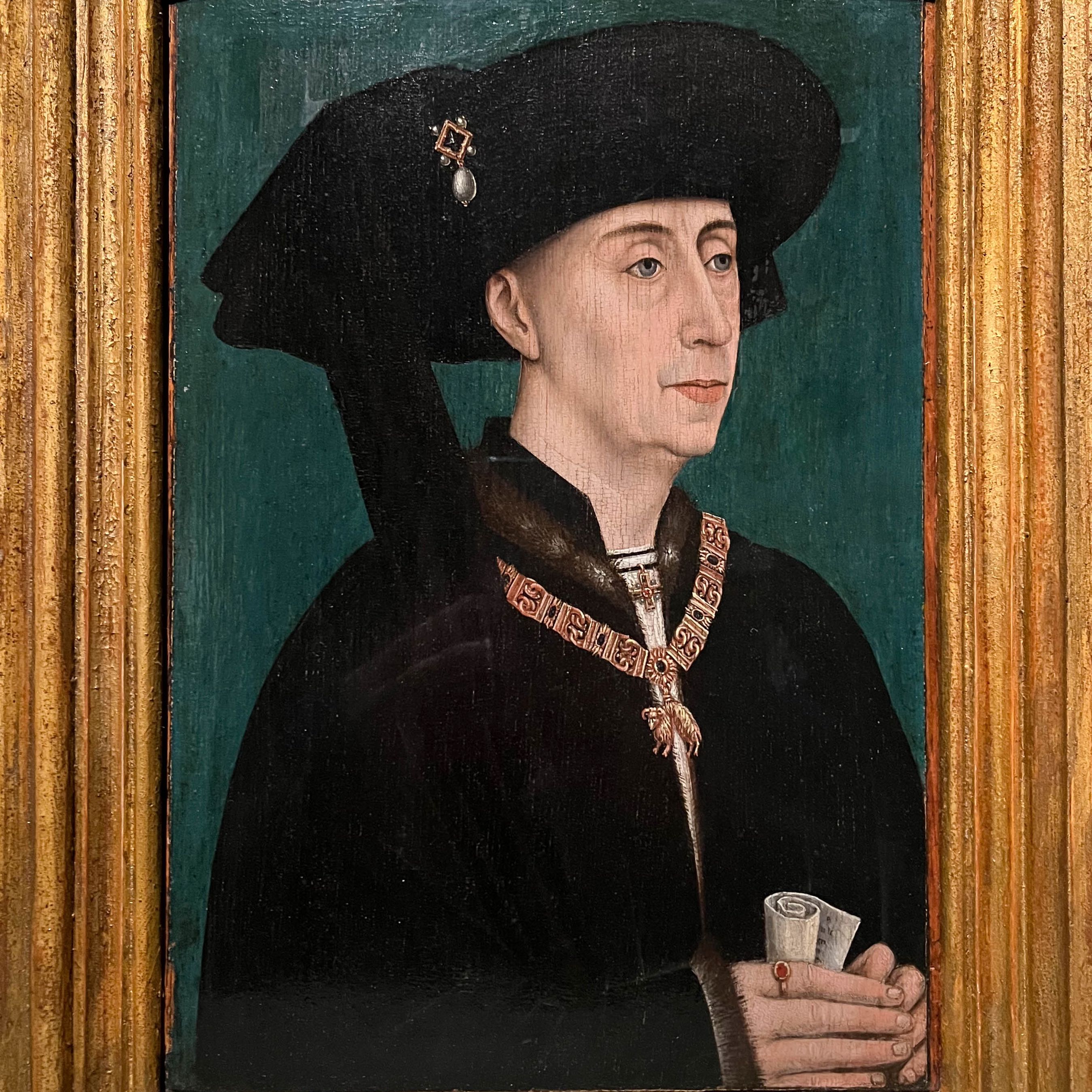 Portrait de Philippe III le Bon, Rogier van der Weyden, Bruges