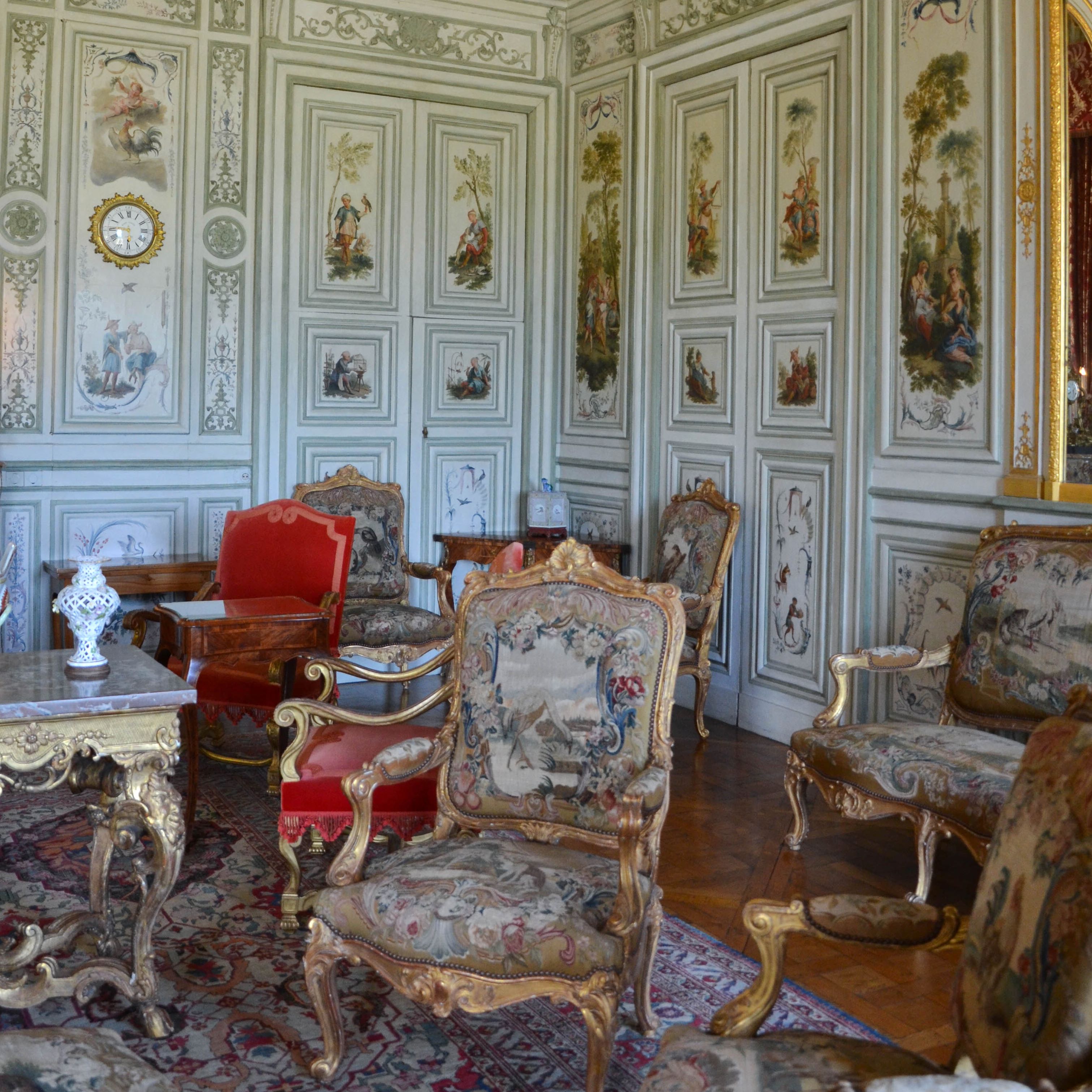 Salon chinois, château de Champs-sur-Marne