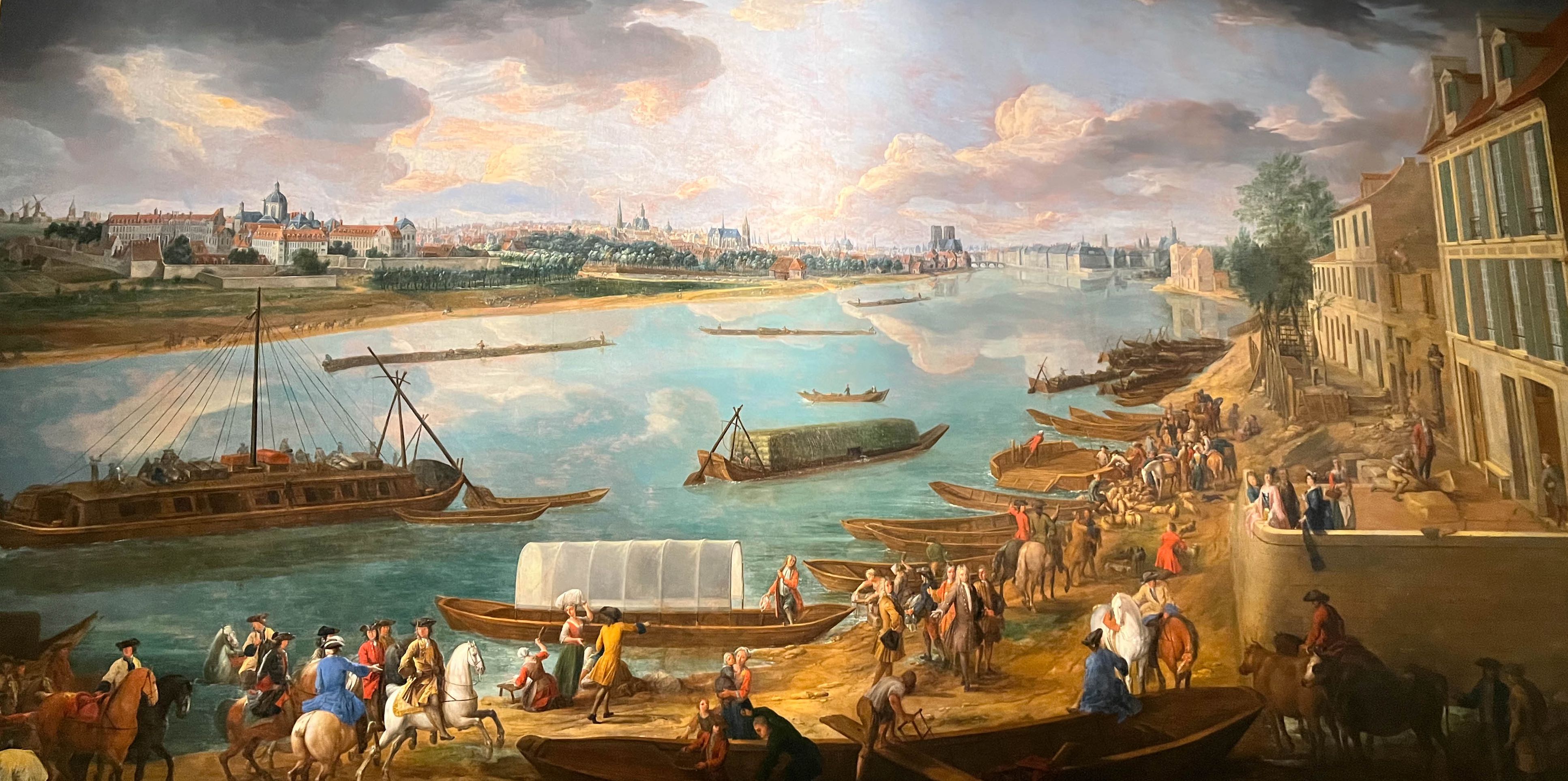 Vue de Paris (1716), Pierre-Denis Martin