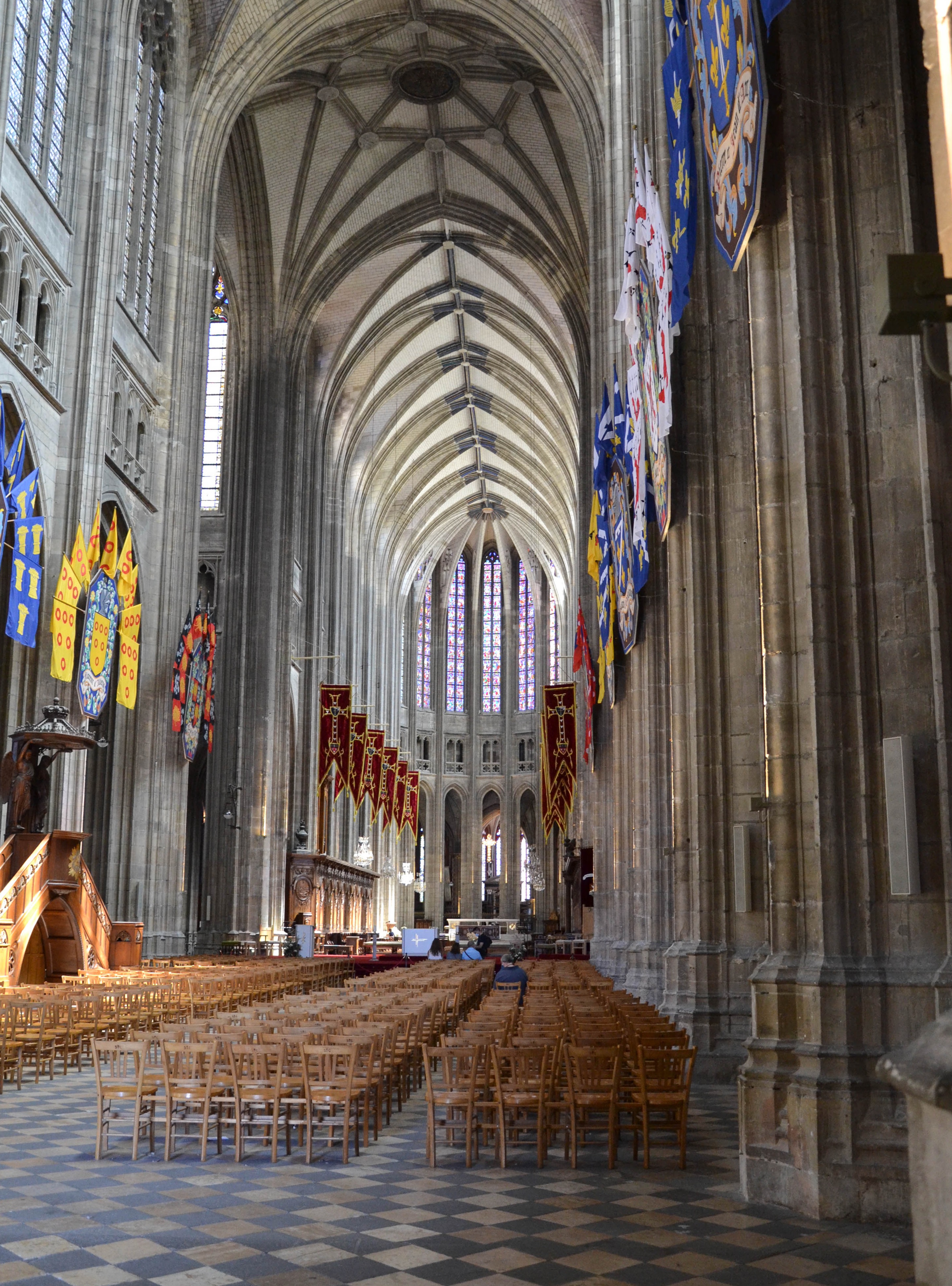 Nef, Cathédrale Sainte-Croix, Orléans