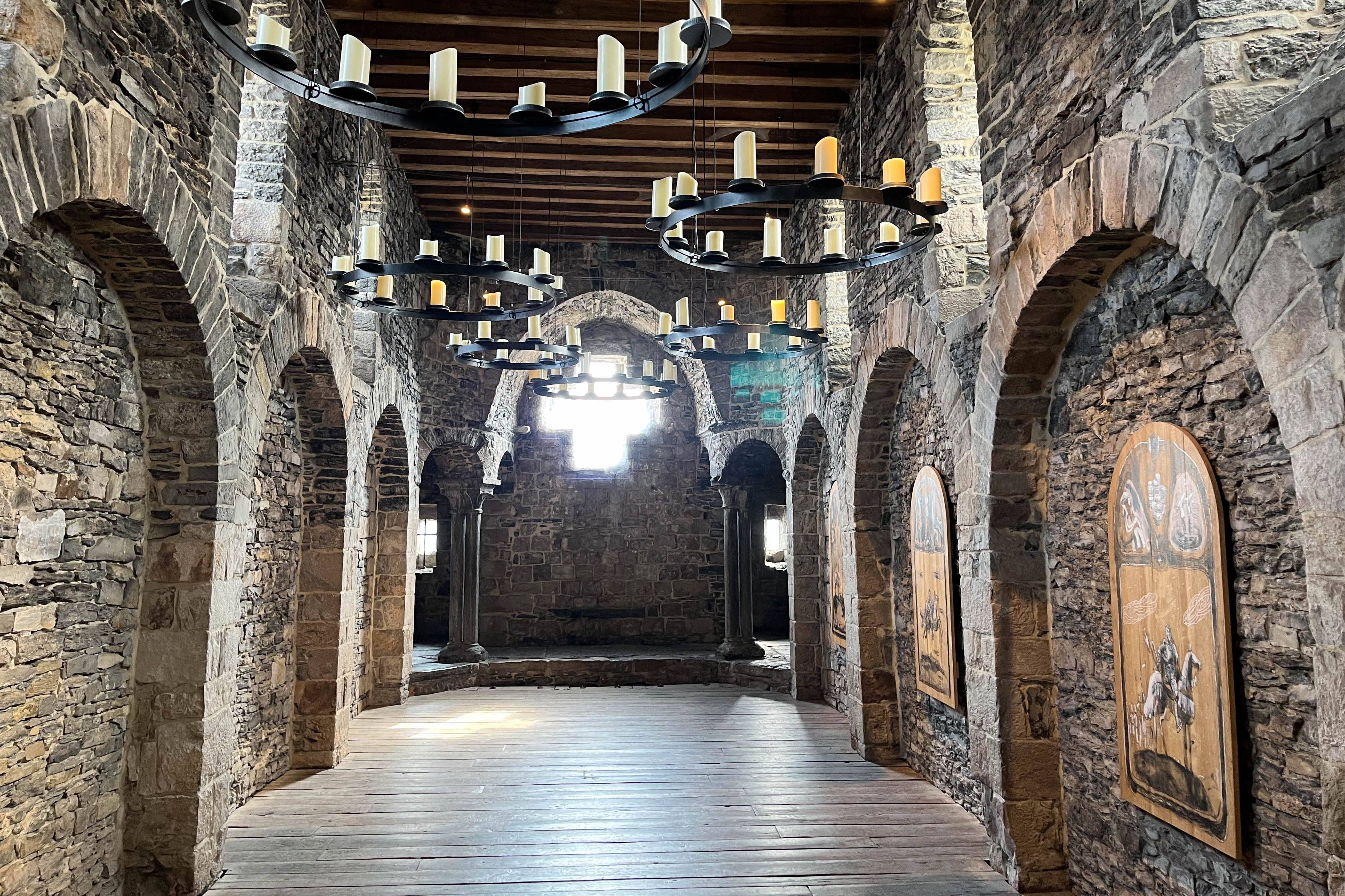 Salle des gardes, Château des Comtes de Flandres, Gand