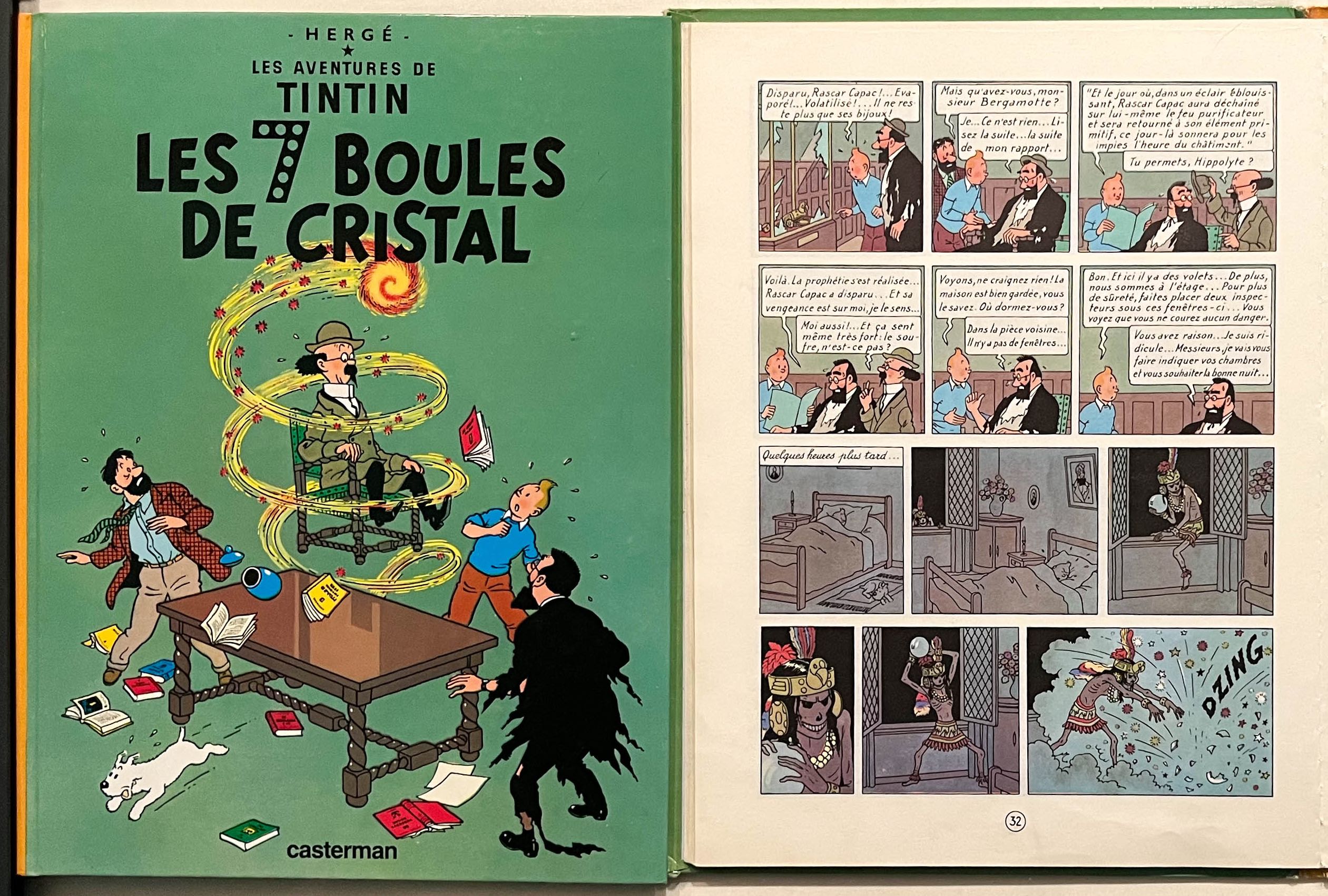 Album de Tintin, Hergé