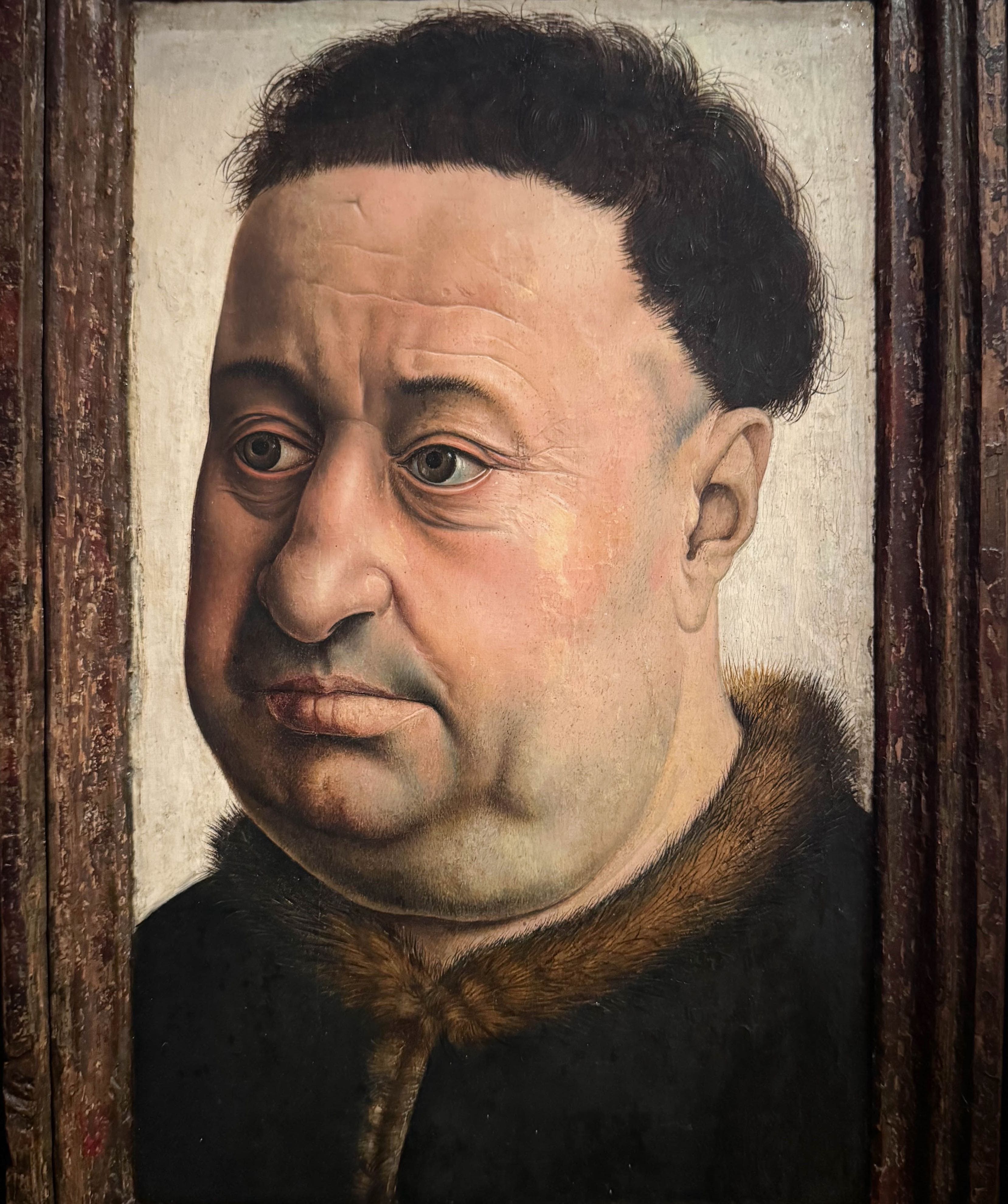 Portrait d’homme (vers 1440), Atelier de Robert Campin, Madrid