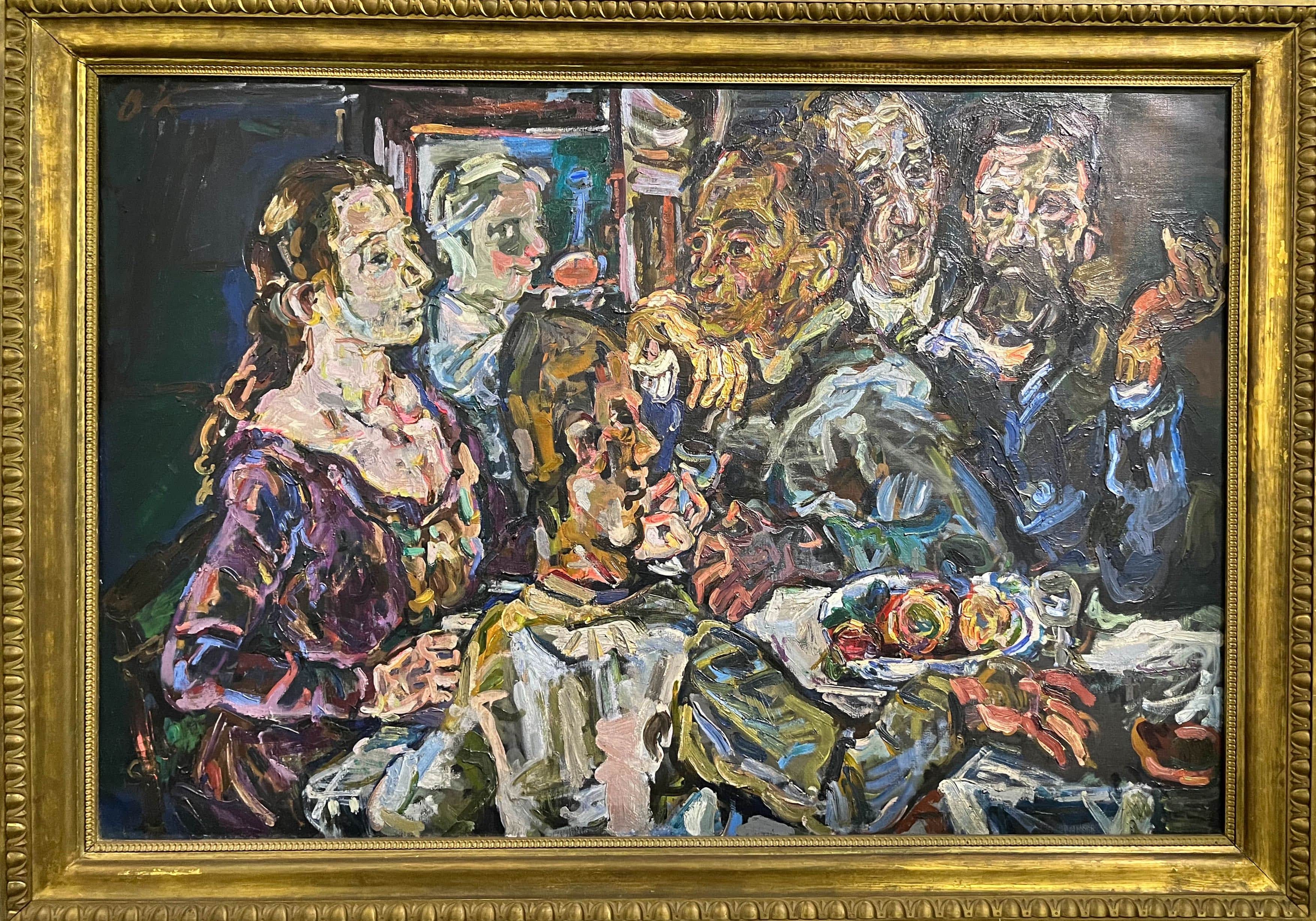 Les Amis, Oskar Kokoschka, 1917-1918