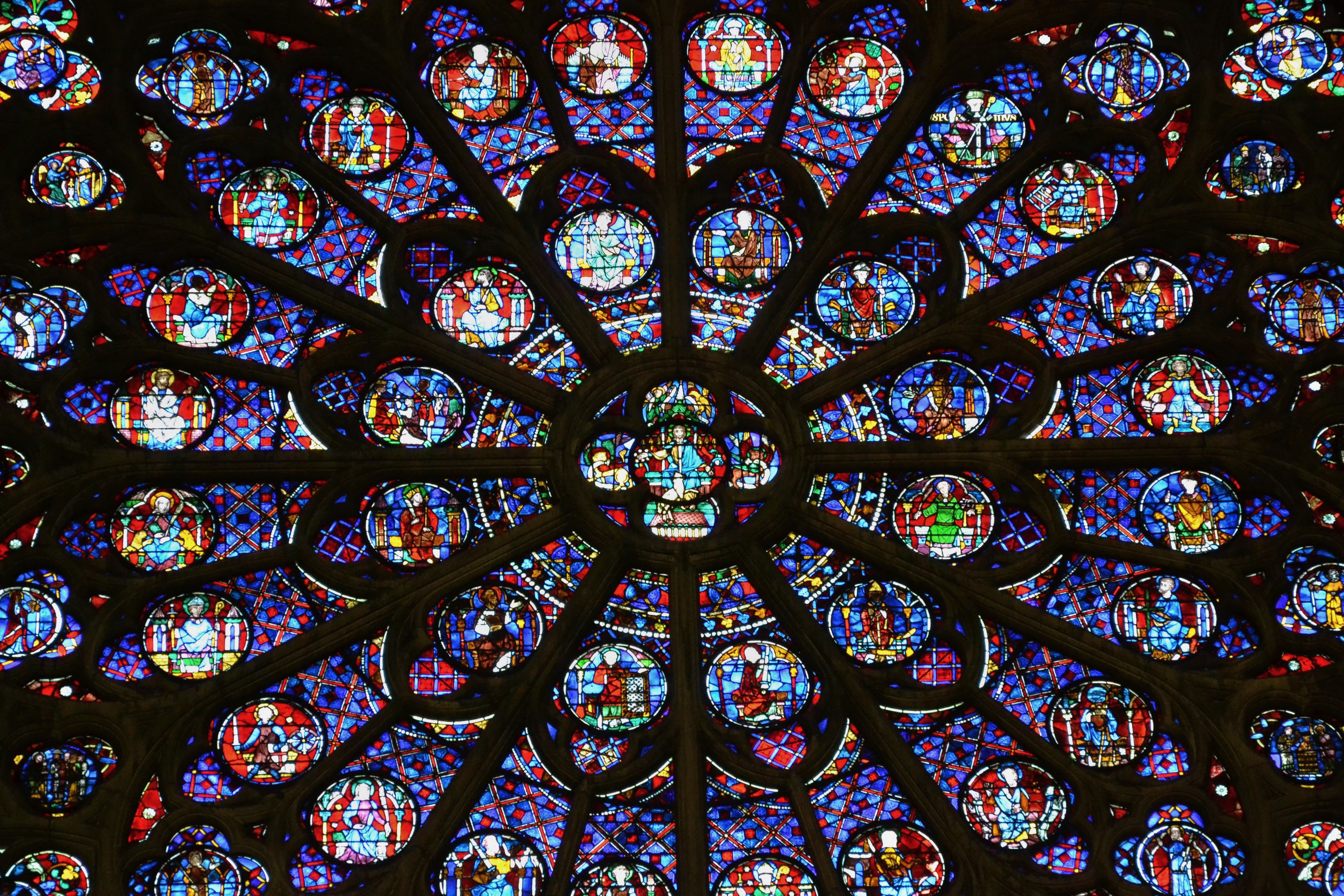 Rosace, Cathédrale Notre-Dame, Paris