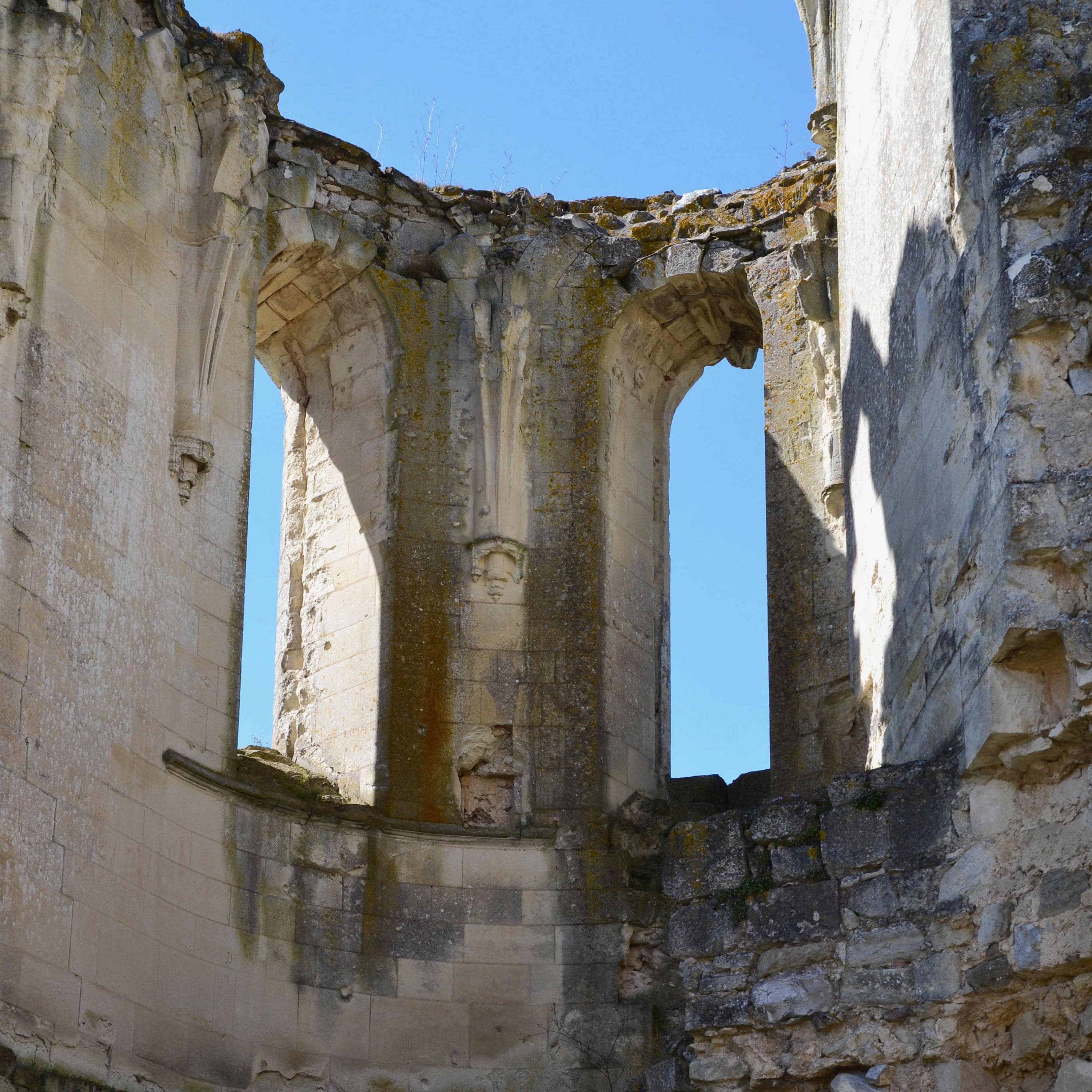 Détail de la chapelle, château de Fère-en-Tardenois