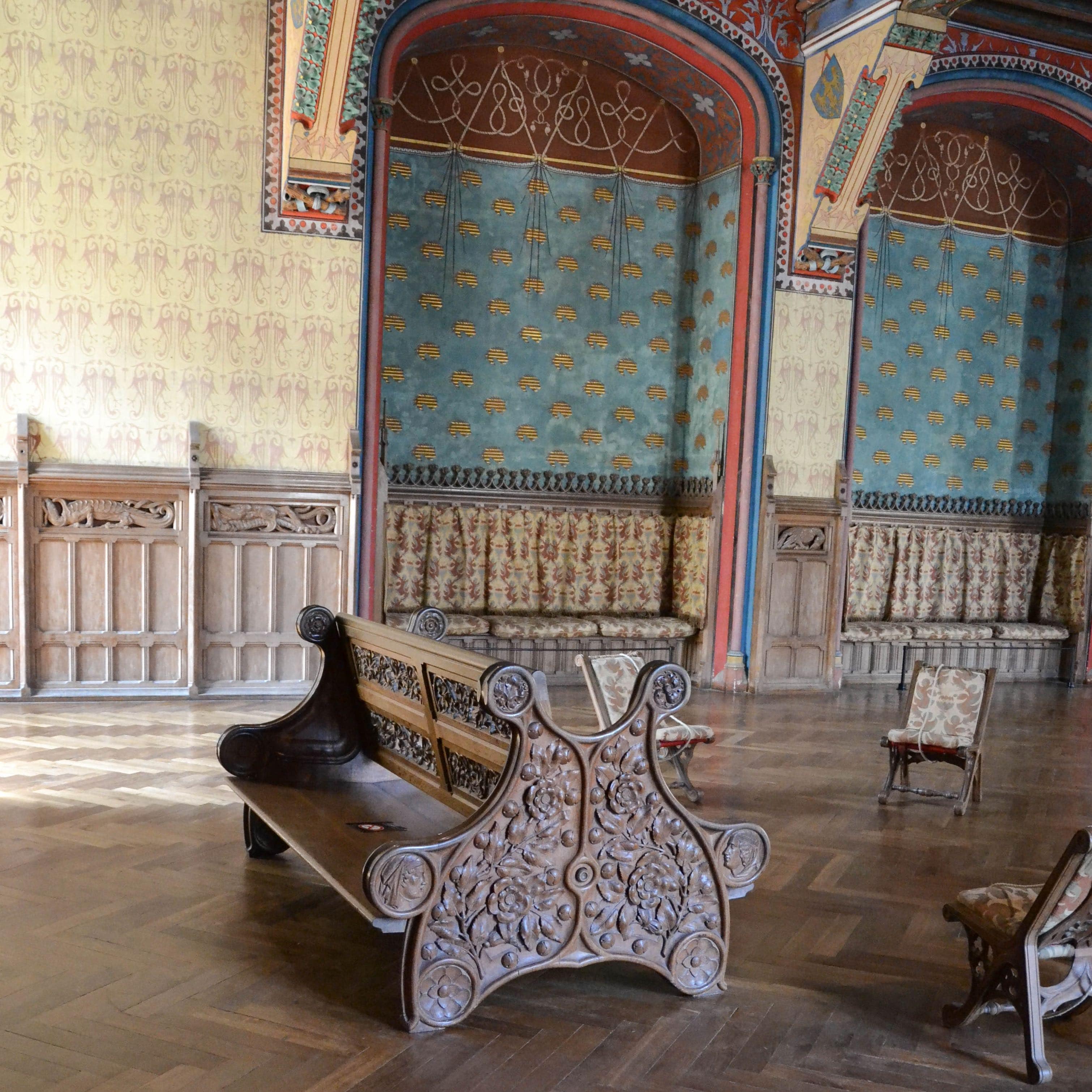 Salle de réception, château de Pierrefonds