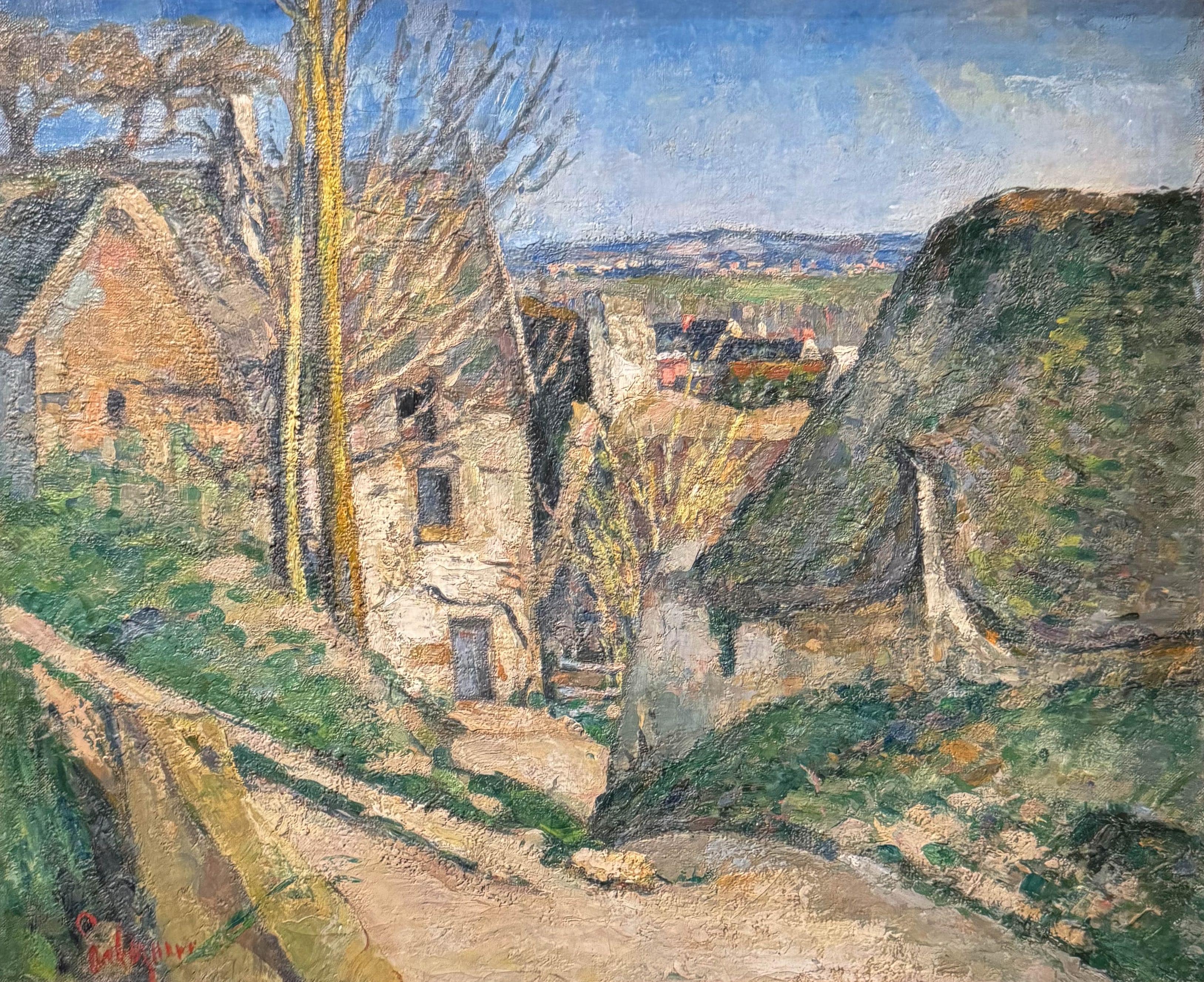 La Maison du pendu (1873), Paul Cézanne, Première exposition impressionniste, n° 42