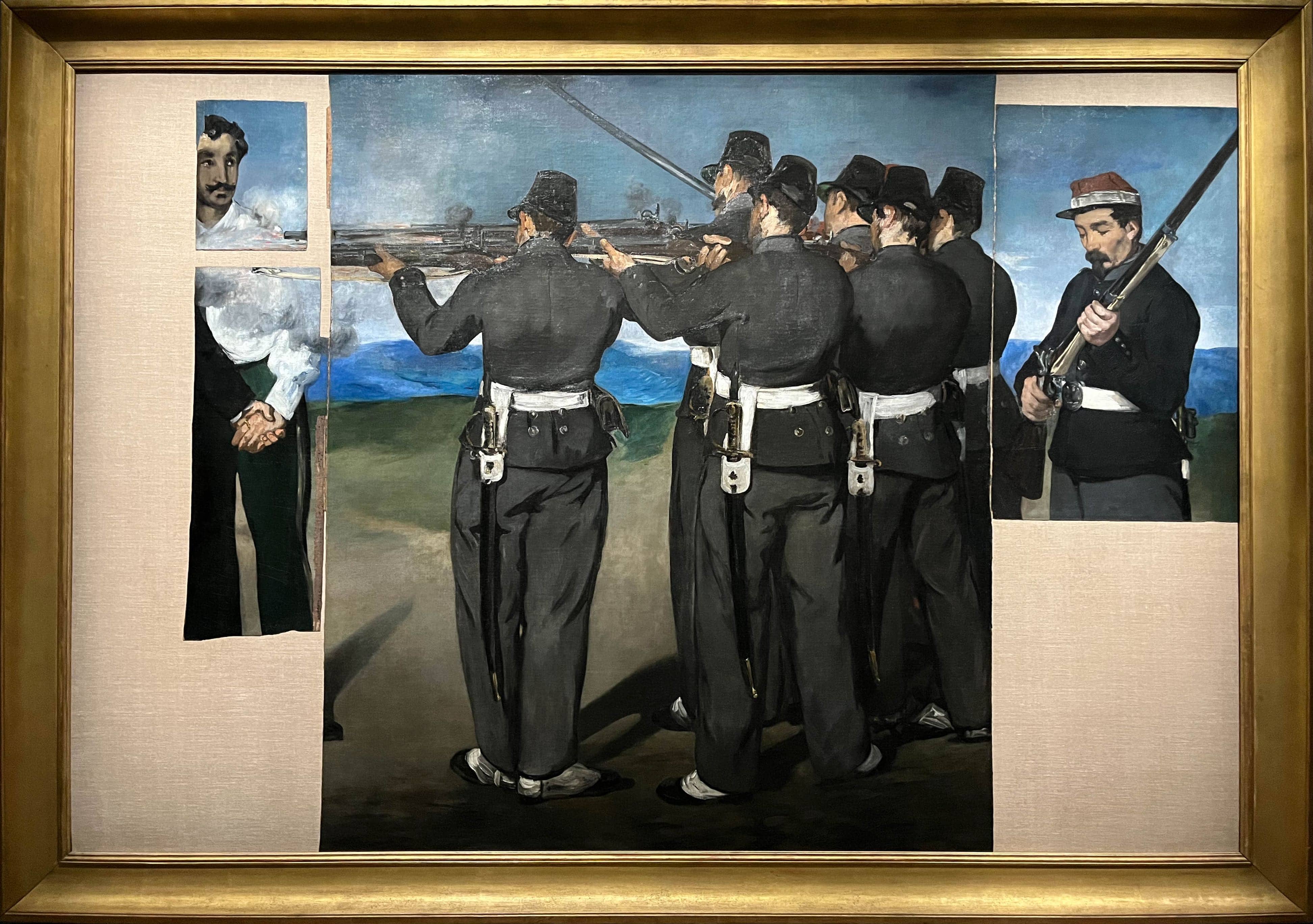 L’exécution de Maximilien (1867-1868), Édouard Manet