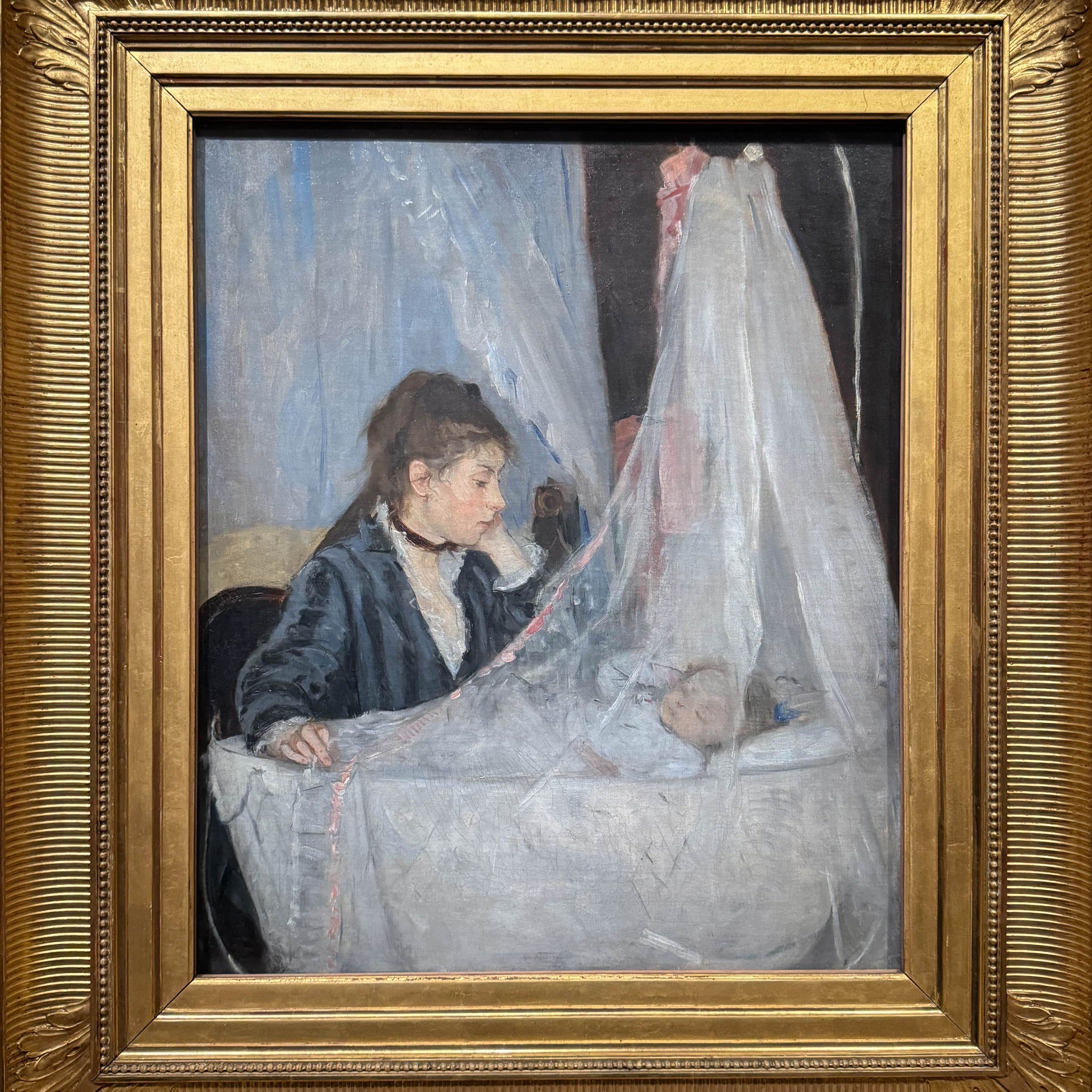 Le Berceau (1872), Berthe Morisot, Première exposition impressionniste, n° 104