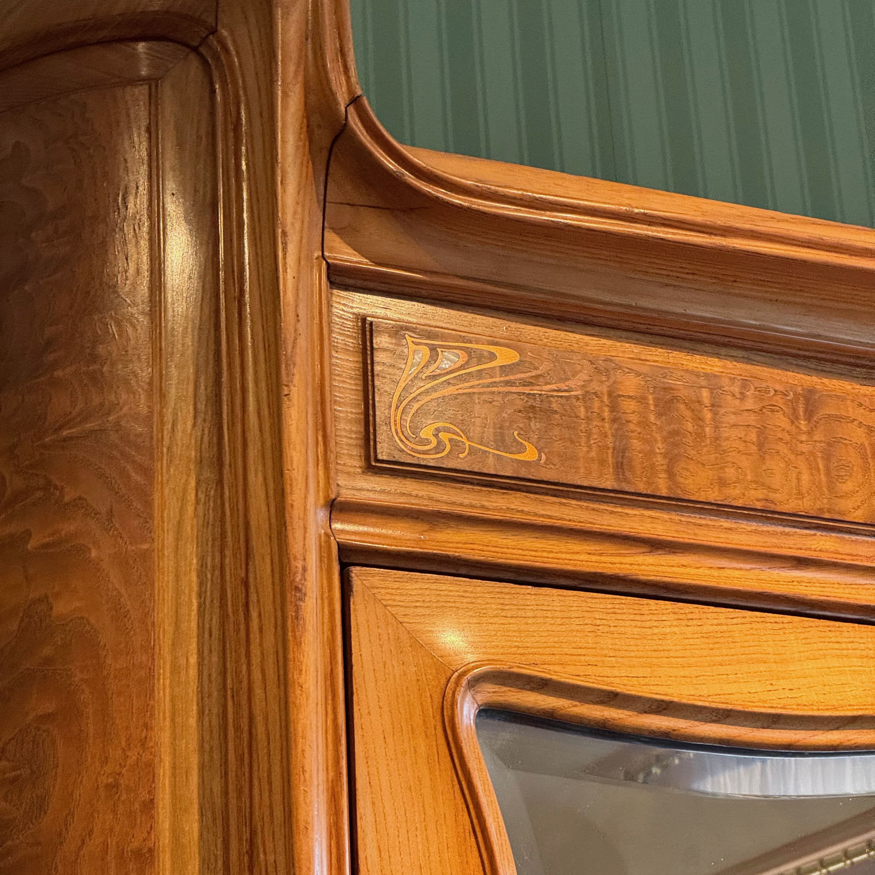 Détail de l’armoire, Chambre à coucher, Villa Majorelle, Nancy