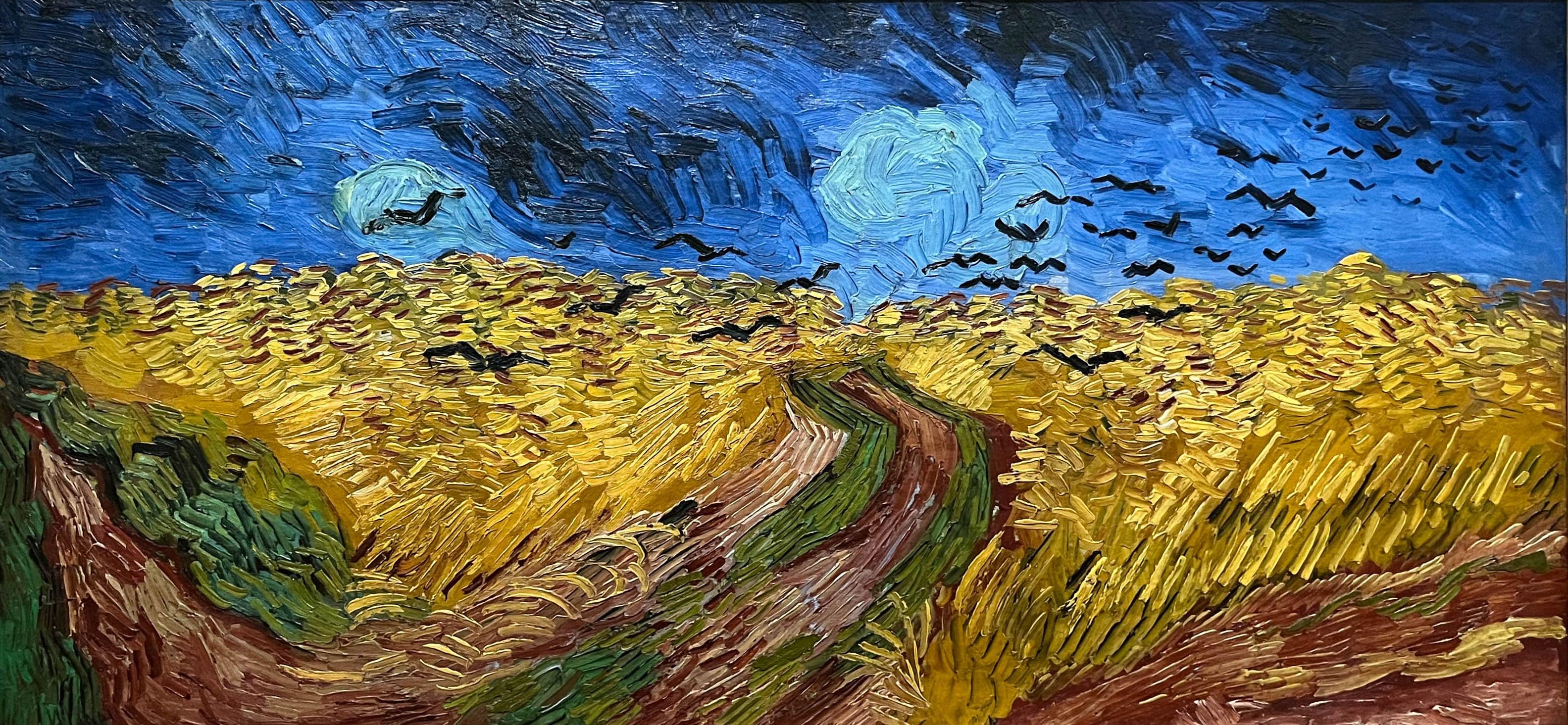 Champs de blé aux corbeaux (8 juillet 1890), Vincent Van Gogh