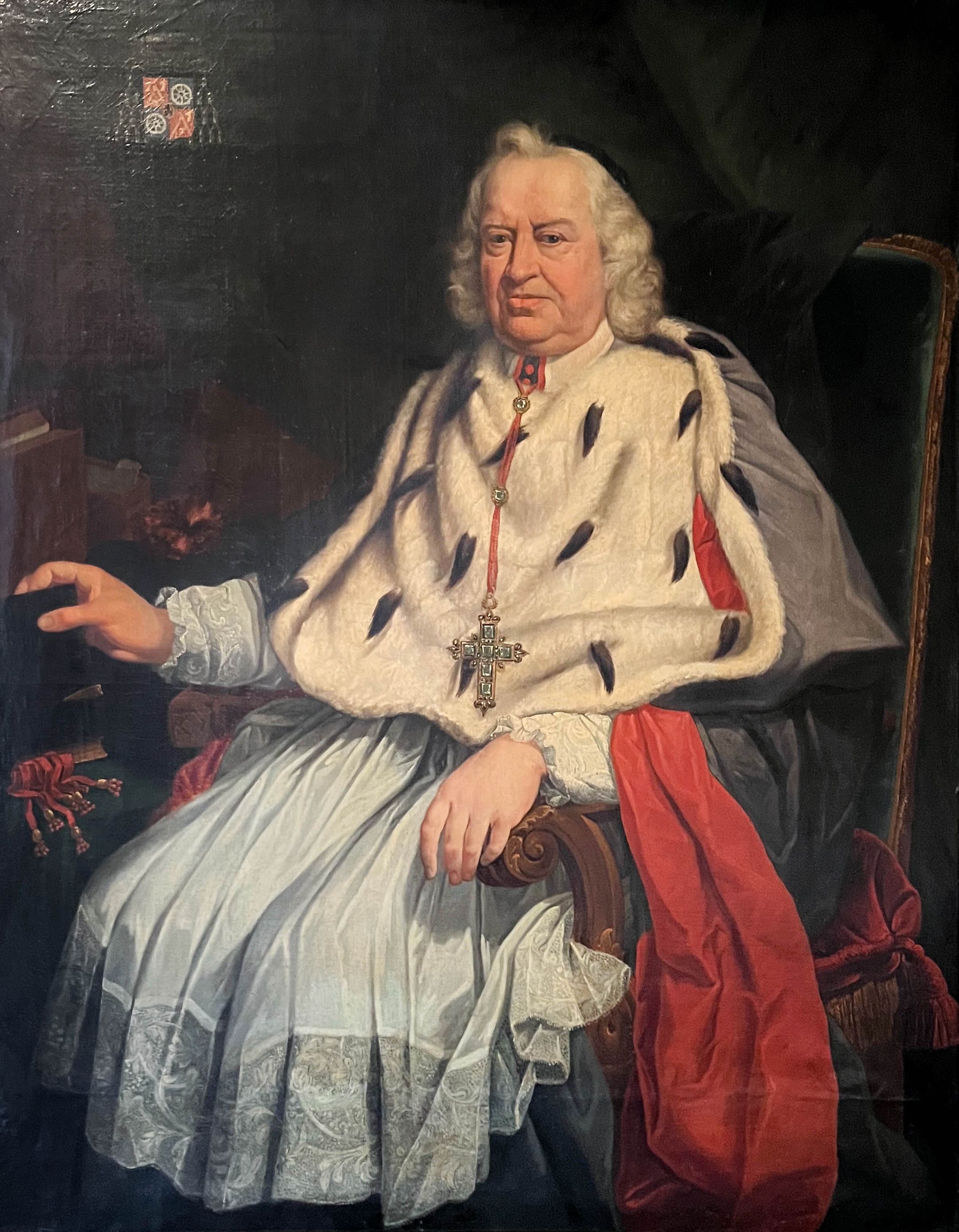 Portrait de l’évêque Van Susteren (1740), Matthias de Visch, Musée Gruuthuse, Bruges