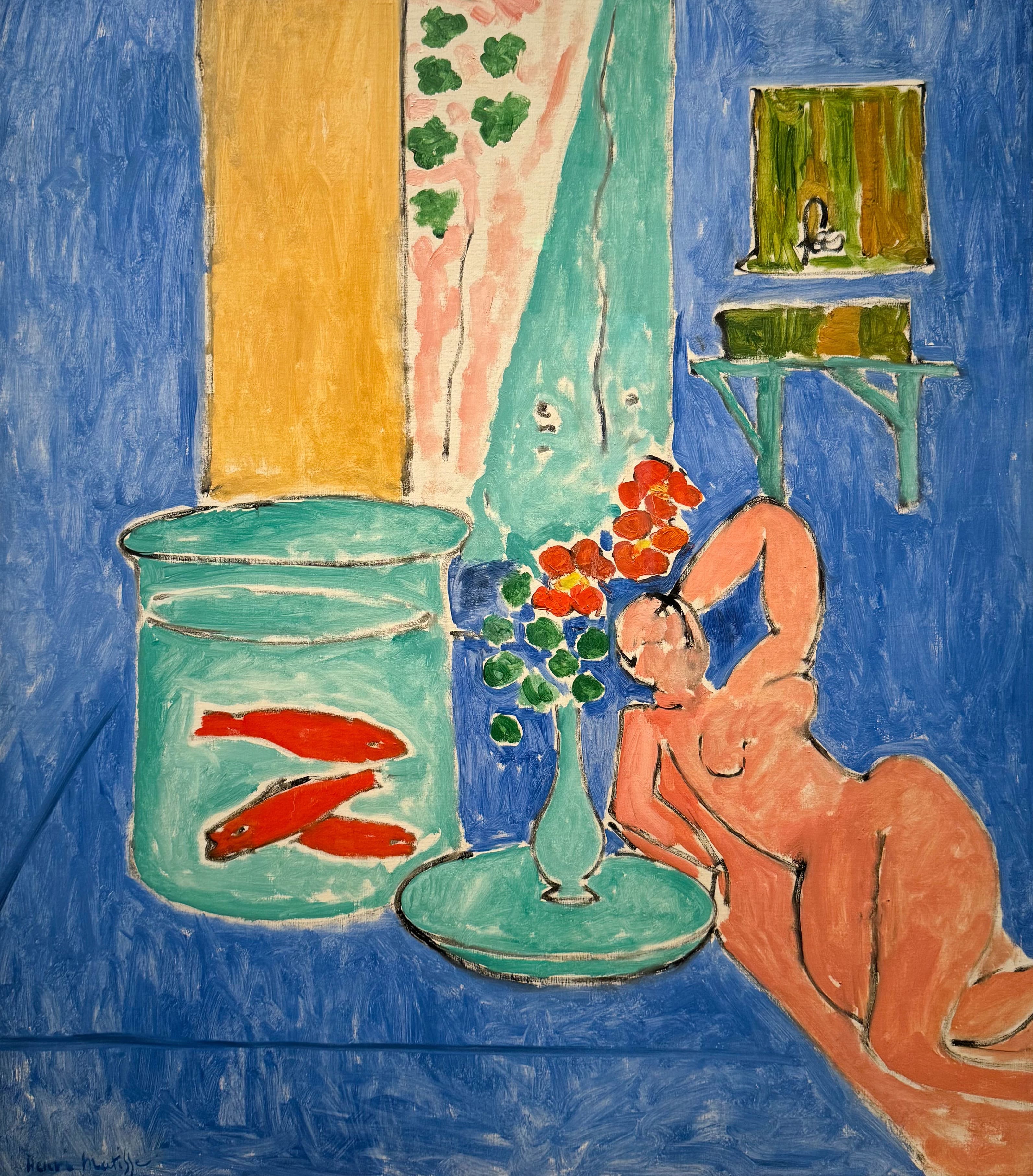 Poissons rouges et Sculpture (1912), Henri Matisse