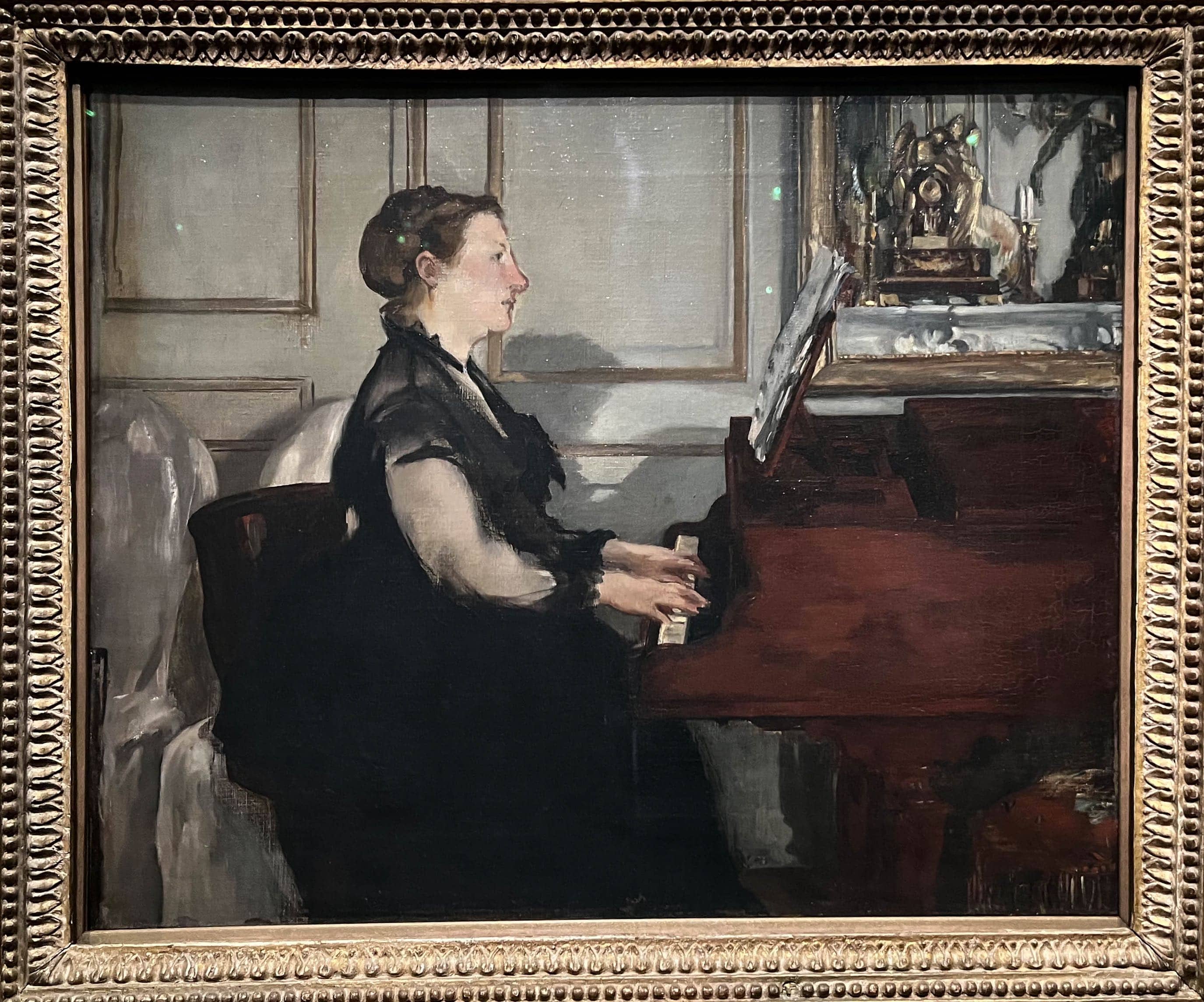 Madame Manet au piano (1868-1869), Édouard Manet