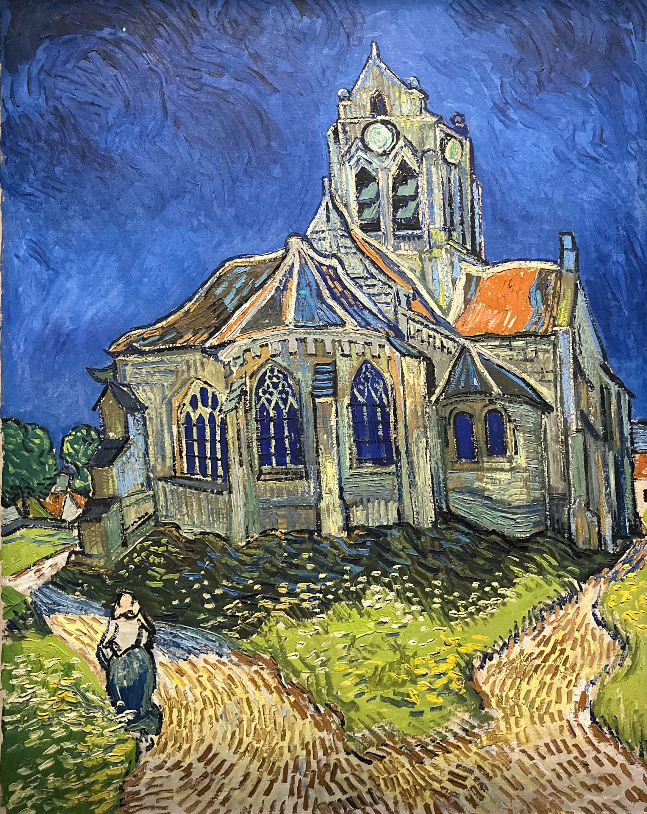 L’église à Auvers-sur-Oise (4-5 juin 1890), Vincent Van Gogh